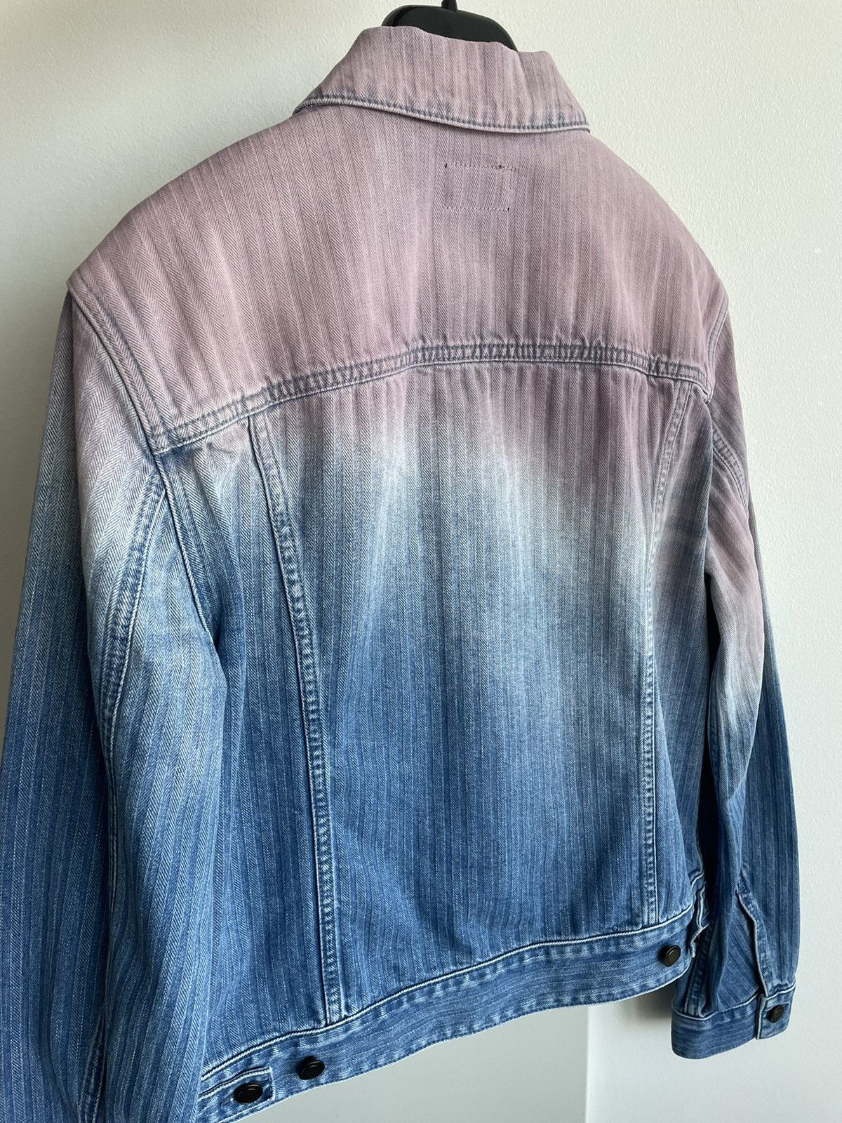 Hedi Slimane × Saint Laurent Paris × Yves Saint Laurent $2k Rare Super Runway Limited Edition Skinny Denim Jacket Size XL / US 12-14 / IT 48-50 - 17 Thumbnail