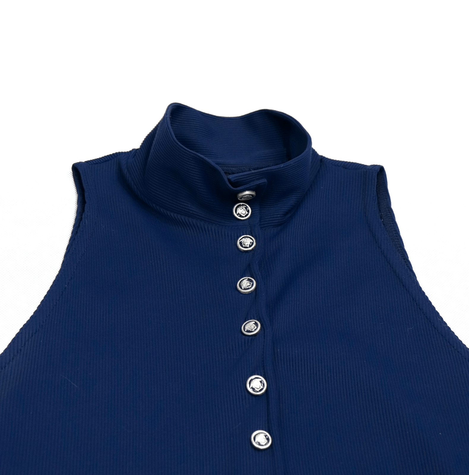 Versace Rare Medusa Buttons Bodysuit Size L / US 10 / IT 46 - 5 Thumbnail