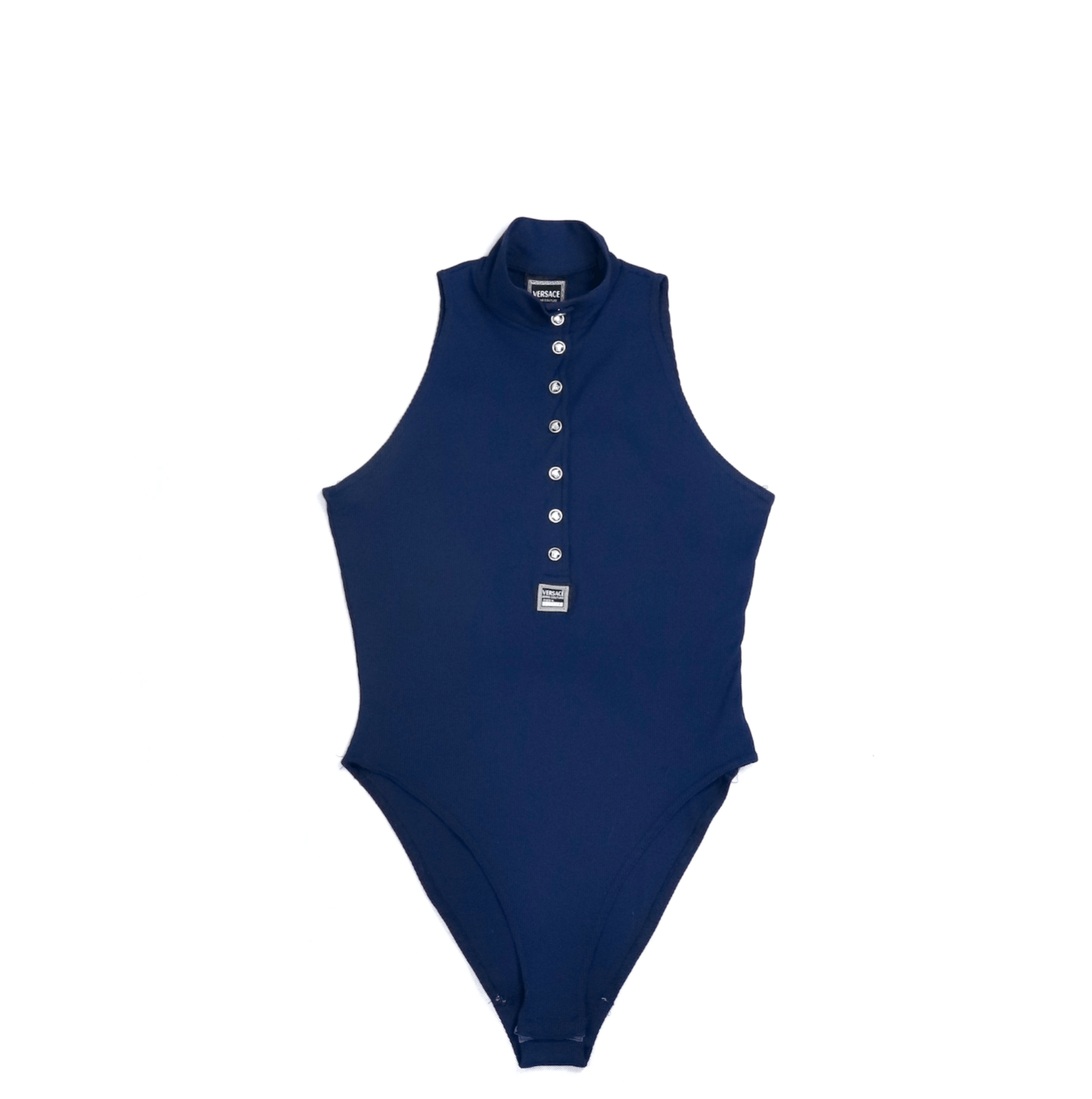 Versace Rare Medusa Buttons Bodysuit Size L / US 10 / IT 46 - 1 Thumbnail
