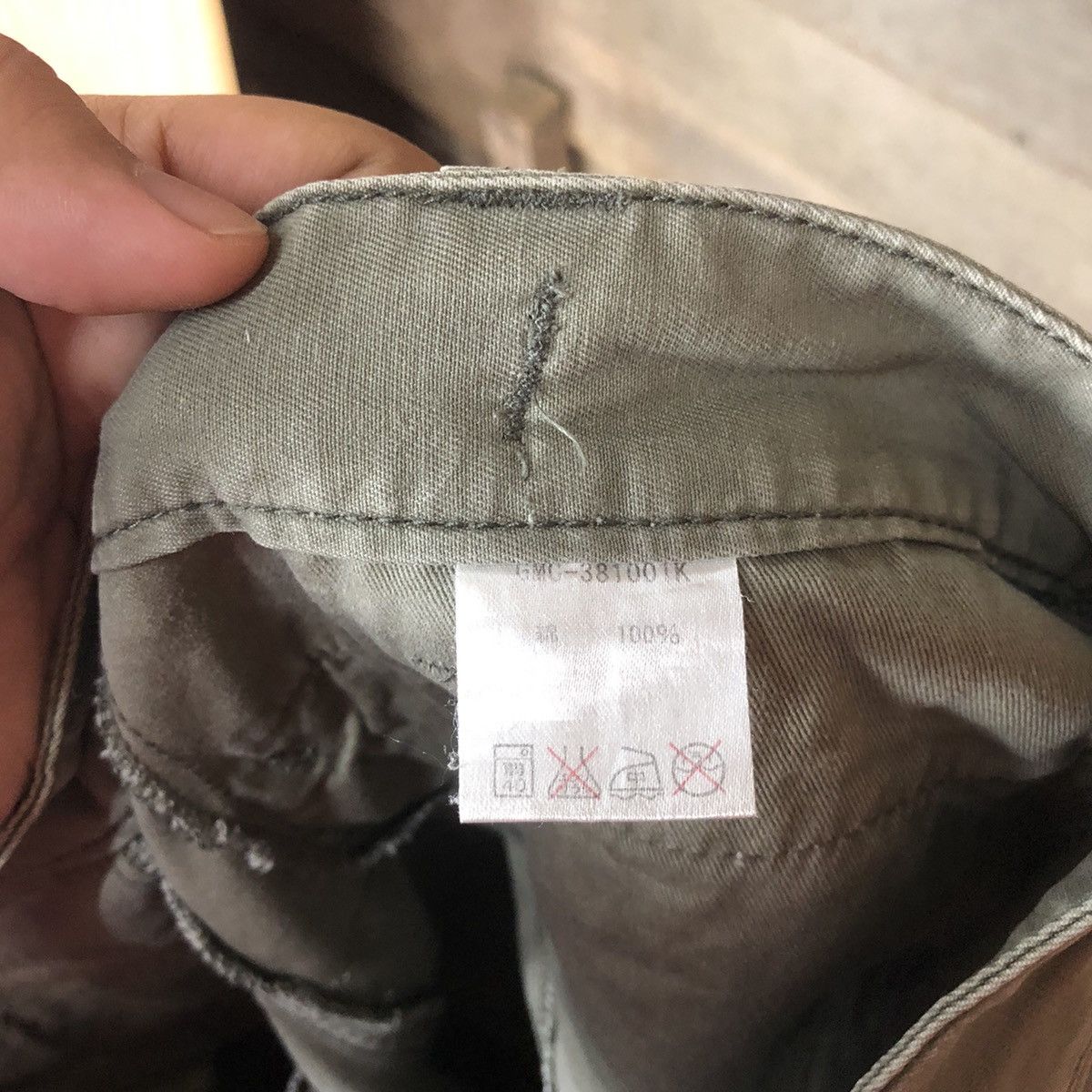 Global Work DLL Global Work Green Olive Cargo Multipocket Pants #1520 Size US 34 / EU 50 - 13 Thumbnail