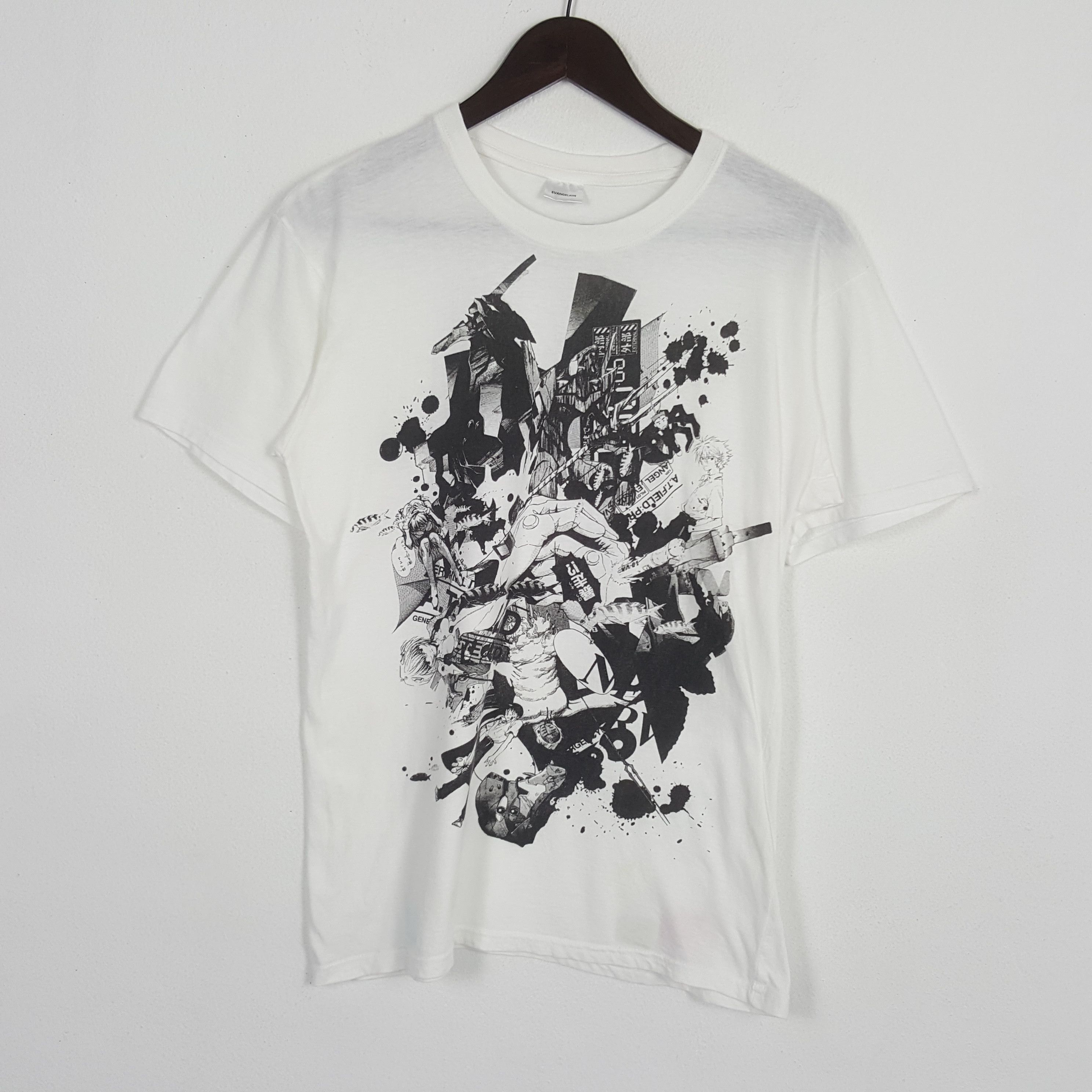 Cartoon Network × Vintage Vintage Evangelion 90's Anime Japan Tshirt Size US S / EU 44-46 / 1 - 1 Thumbnail