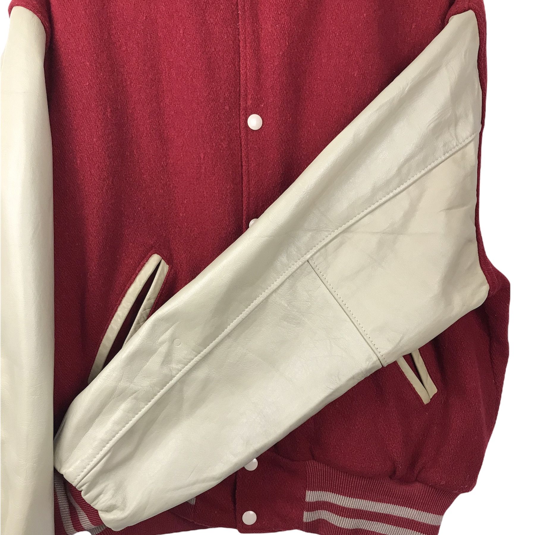 Holloway Vintage Holloway Wool Leather Sleeve Varsity Size US M / EU 48-50 / 2 - 5 Thumbnail
