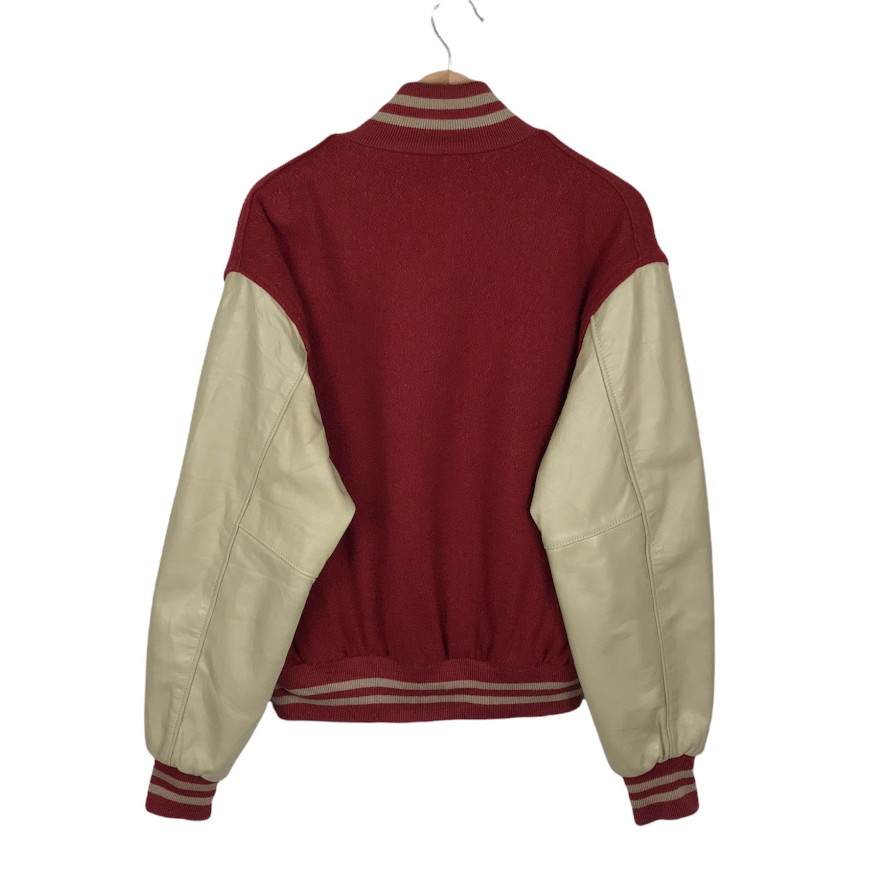Holloway Vintage Holloway Wool Leather Sleeve Varsity Size US M / EU 48-50 / 2 - 11 Thumbnail