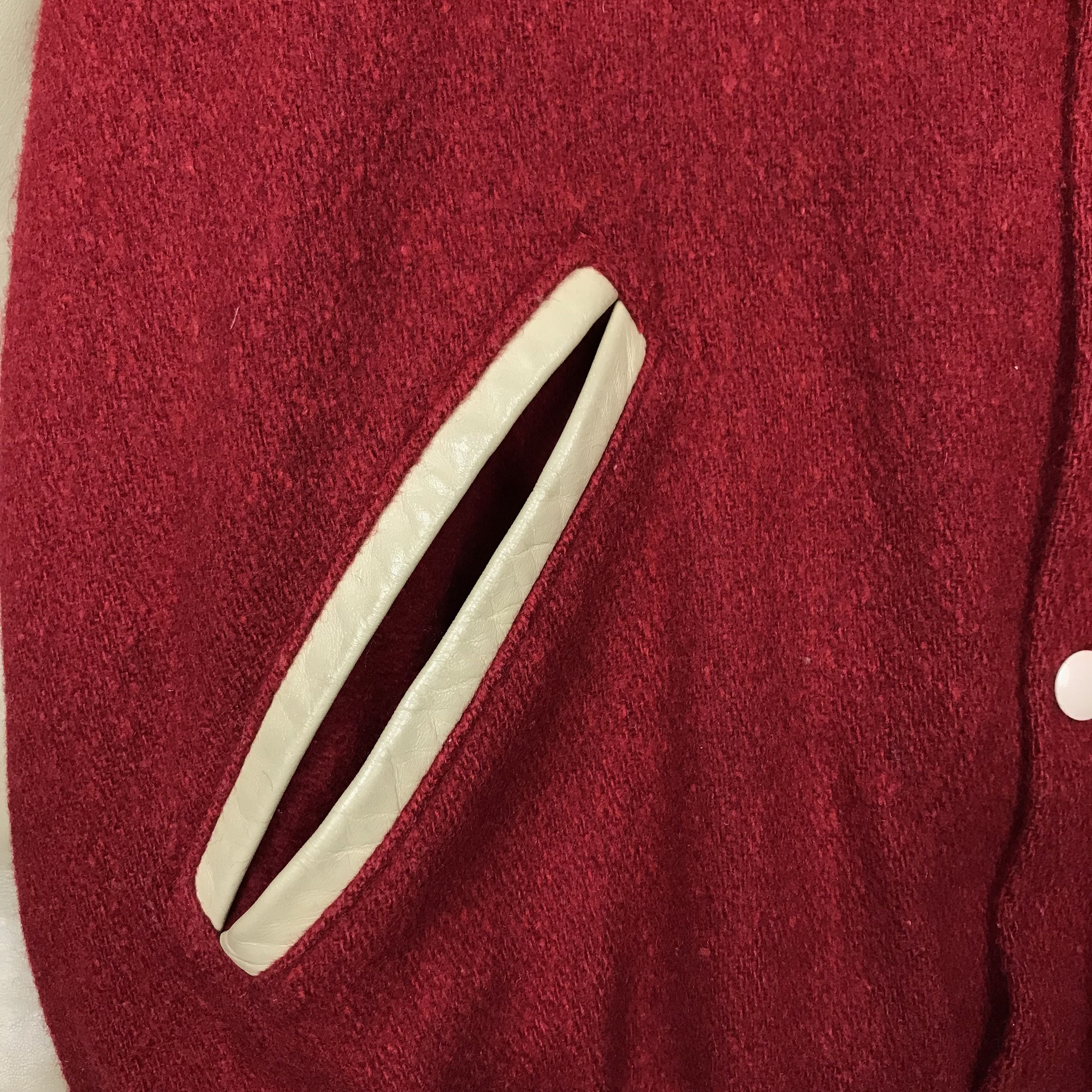 Holloway Vintage Holloway Wool Leather Sleeve Varsity Size US M / EU 48-50 / 2 - 9 Thumbnail
