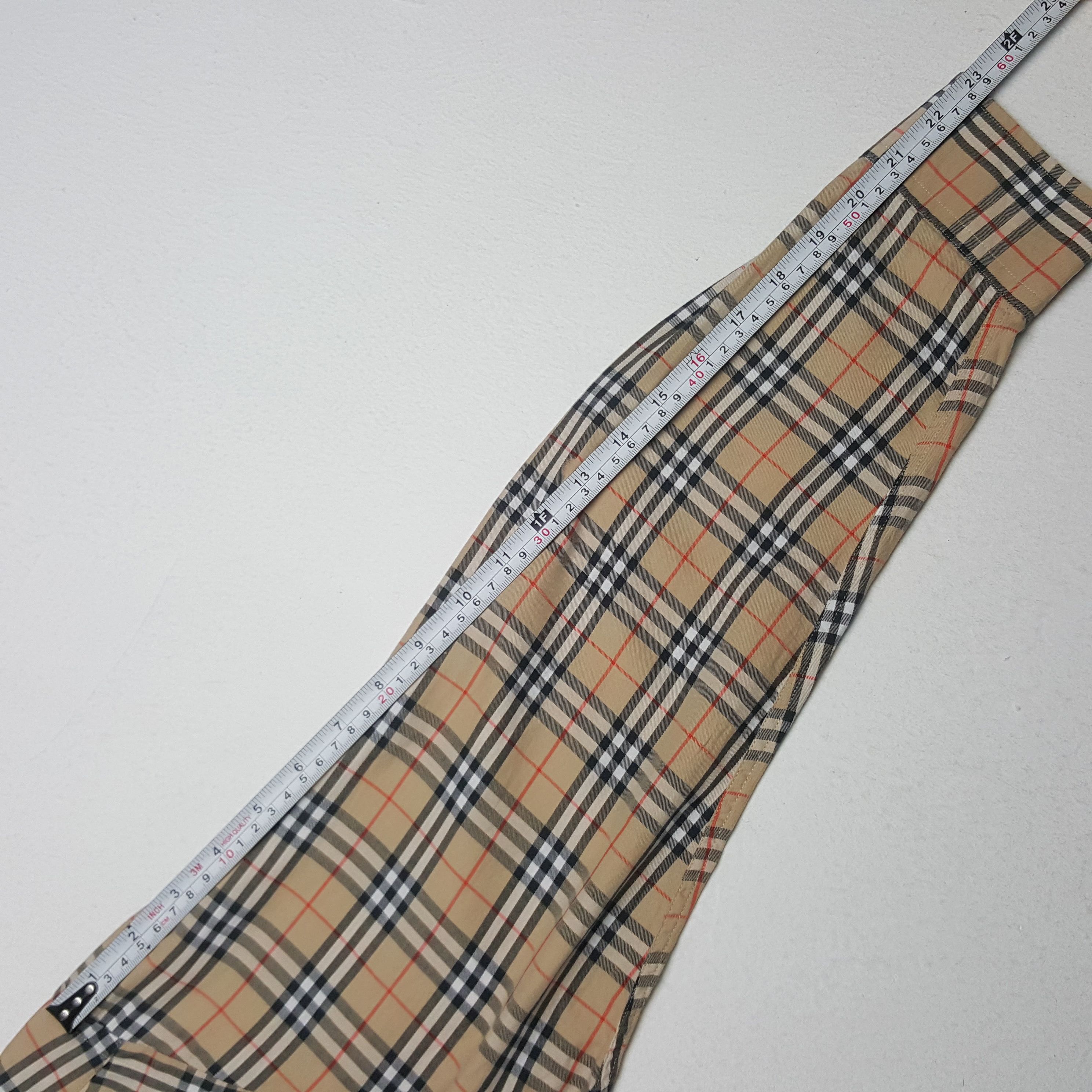 Burberry × Vintage Vintage Burberry Nova Check Button Up Shirt Size US M / EU 48-50 / 2 - 8 Thumbnail