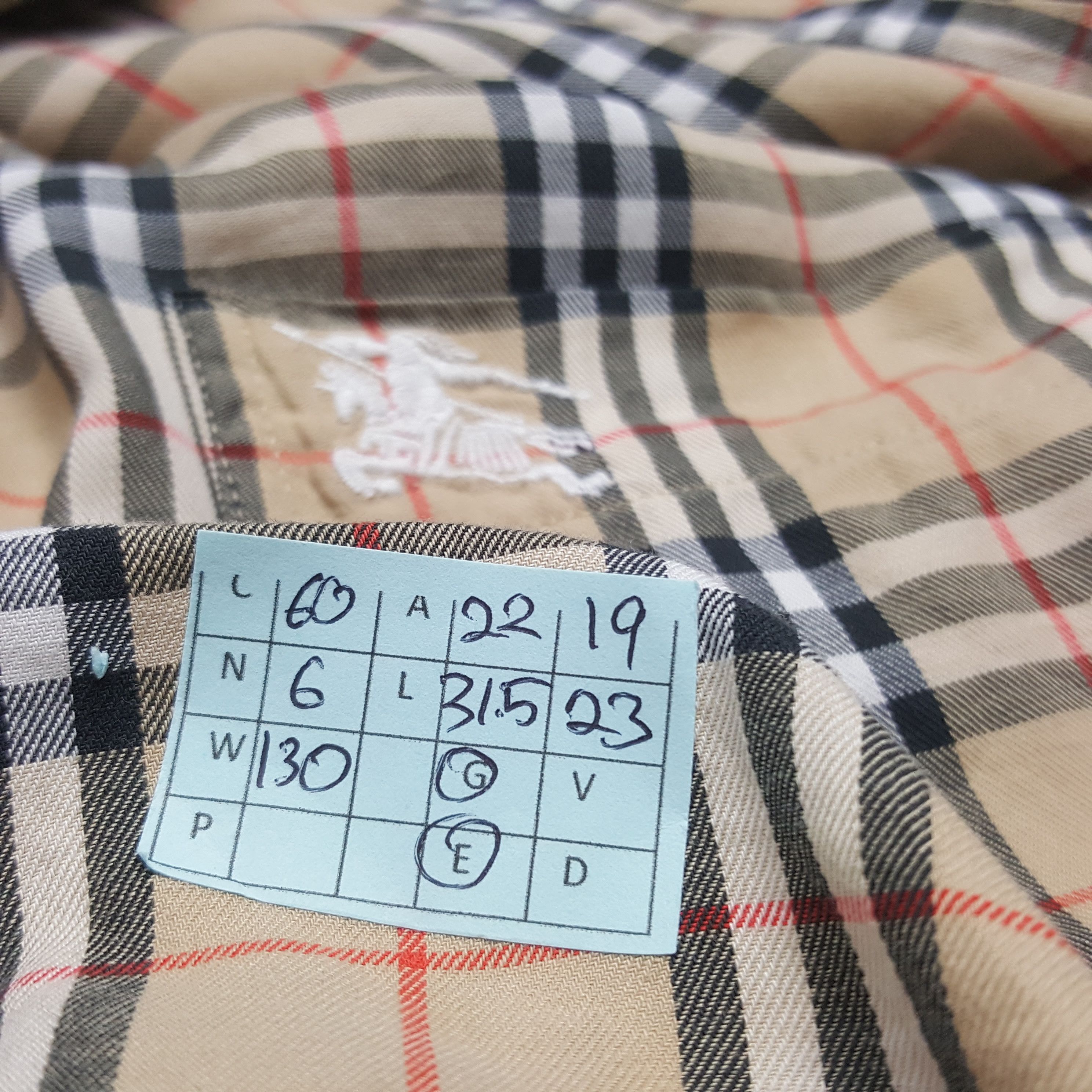 Burberry × Vintage Vintage Burberry Nova Check Button Up Shirt Size US M / EU 48-50 / 2 - 9 Thumbnail