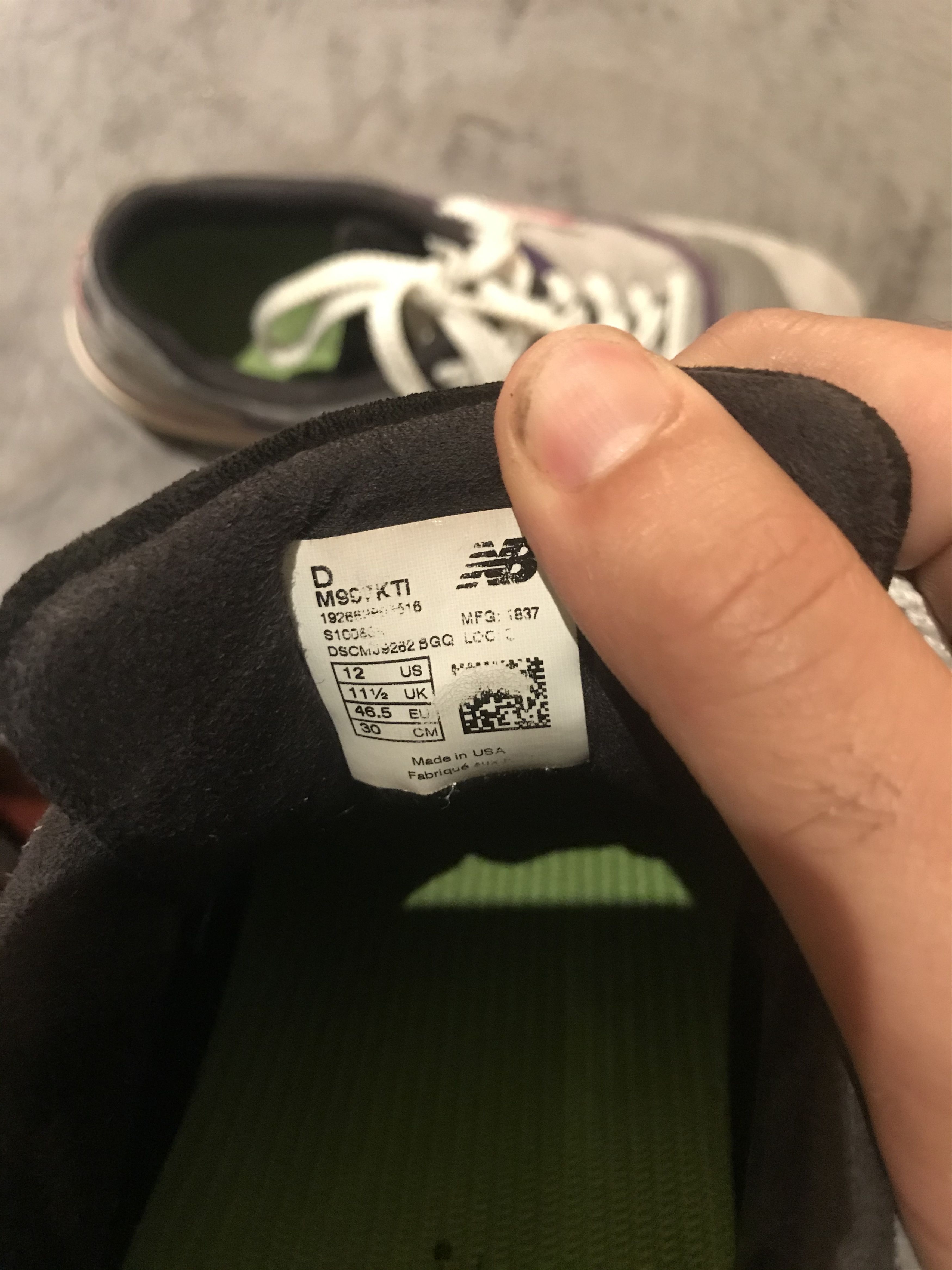 Kith RARE 2018 Kith x United Arrows New Balance 997 OG Size US 12 / EU 45 - 6 Thumbnail