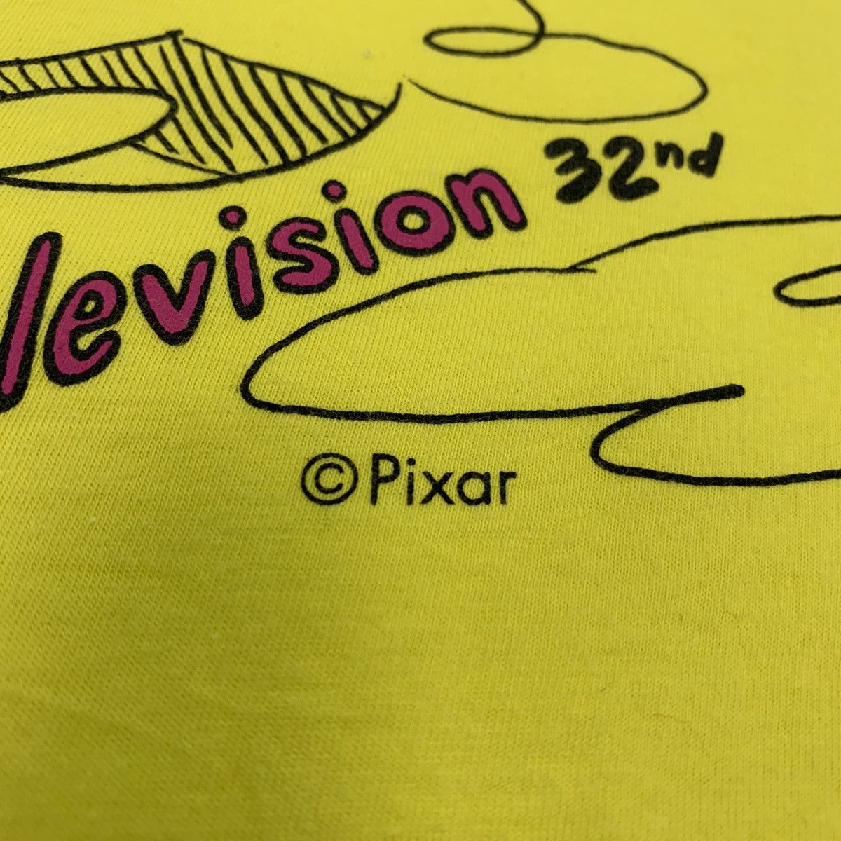 Japanese Brand × Takashi Murakami × Vintage Vintag 90s 24HOUR TELEVISION Pixar Balloon SingleStitch Tee Size US M / EU 48-50 / 2 - 4 Thumbnail