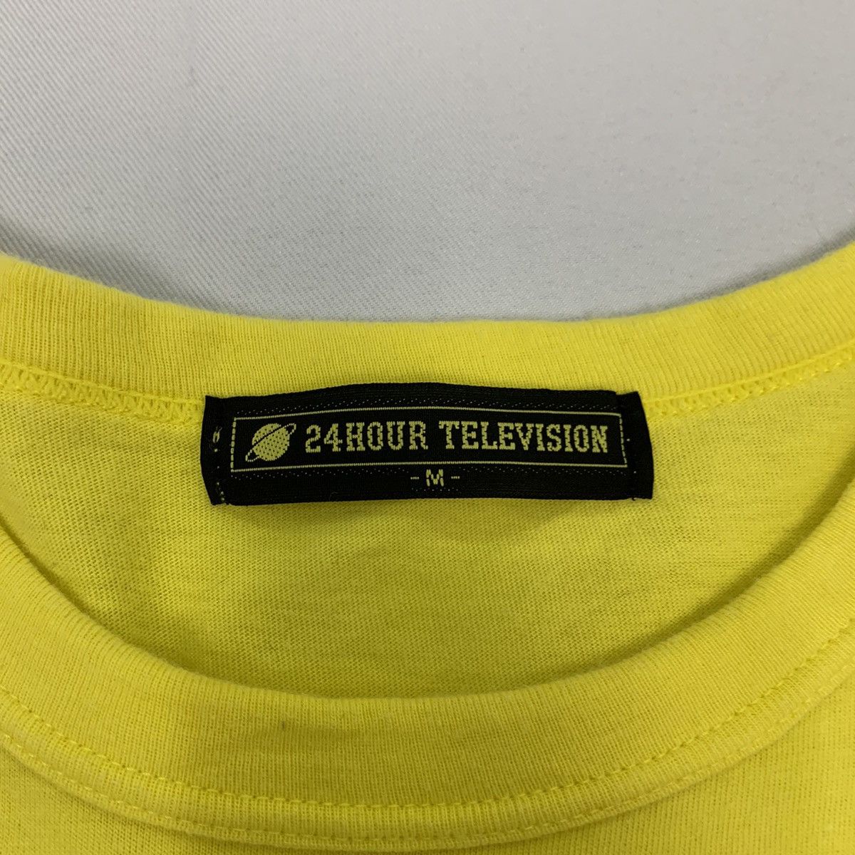 Japanese Brand × Takashi Murakami × Vintage Vintag 90s 24HOUR TELEVISION Pixar Balloon SingleStitch Tee Size US M / EU 48-50 / 2 - 10 Thumbnail