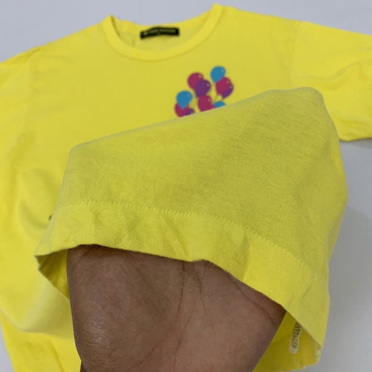 Japanese Brand × Takashi Murakami × Vintage Vintag 90s 24HOUR TELEVISION Pixar Balloon SingleStitch Tee Size US M / EU 48-50 / 2 - 8 Thumbnail
