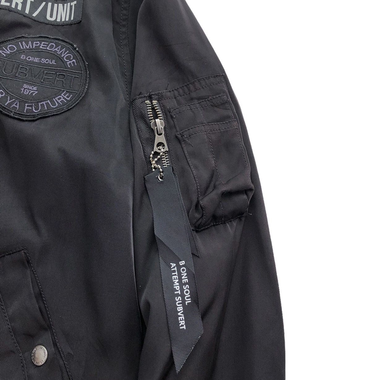 Japanese Brand 🔥B ONE SOUL Patch Bomber Jacket Size US L / EU 52-54 / 3 - 10 Thumbnail