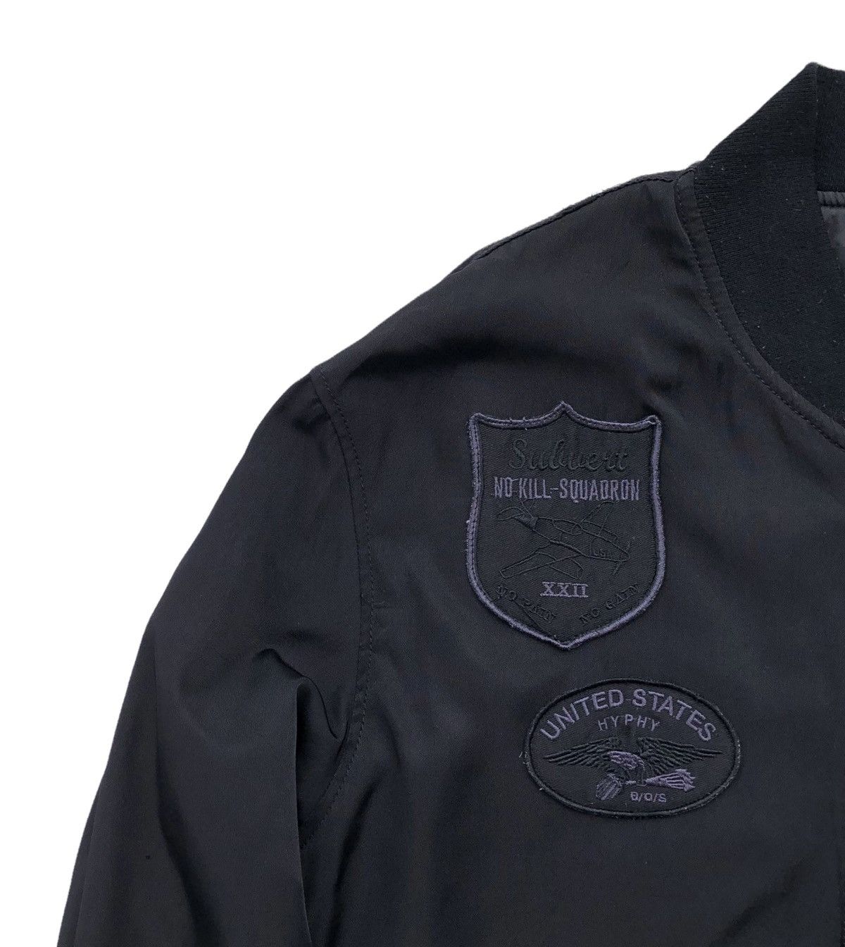 Japanese Brand 🔥B ONE SOUL Patch Bomber Jacket Size US L / EU 52-54 / 3 - 8 Thumbnail