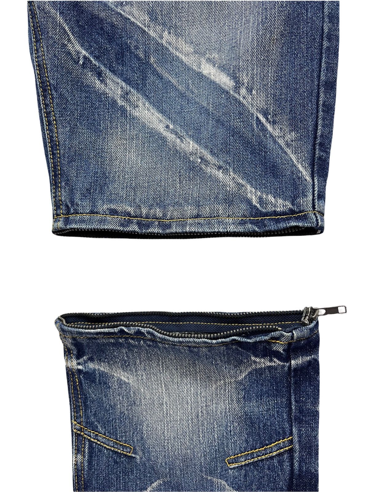 semanticdesign 🔥SEMANTIC 3-Way Length Punk Whisker Minimalist Flare Denim Size US 31 - 6 Thumbnail