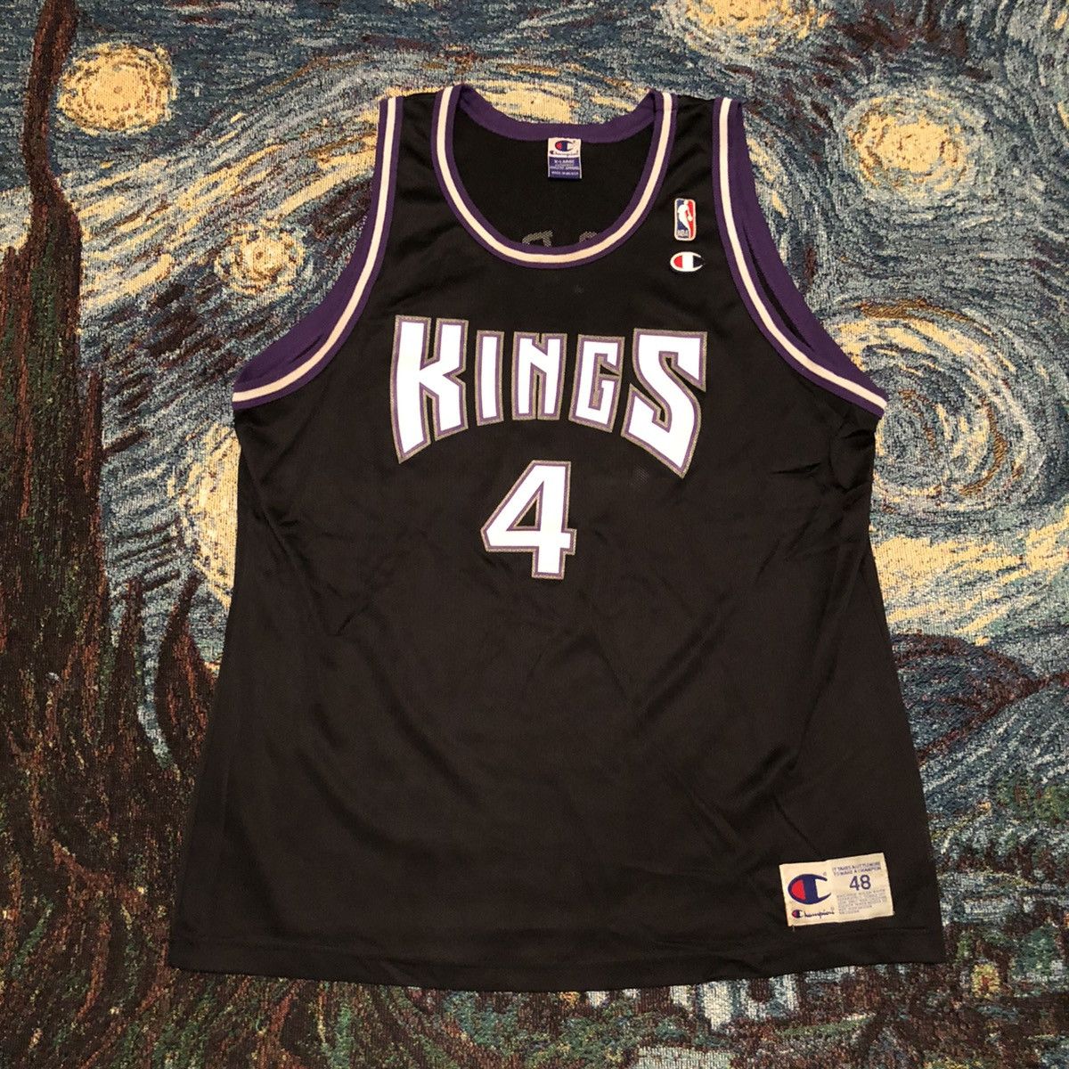 Champion × Vintage Vintage Chris Webber Champion Jersey Size US XL / EU 56 / 4 - 1 Thumbnail