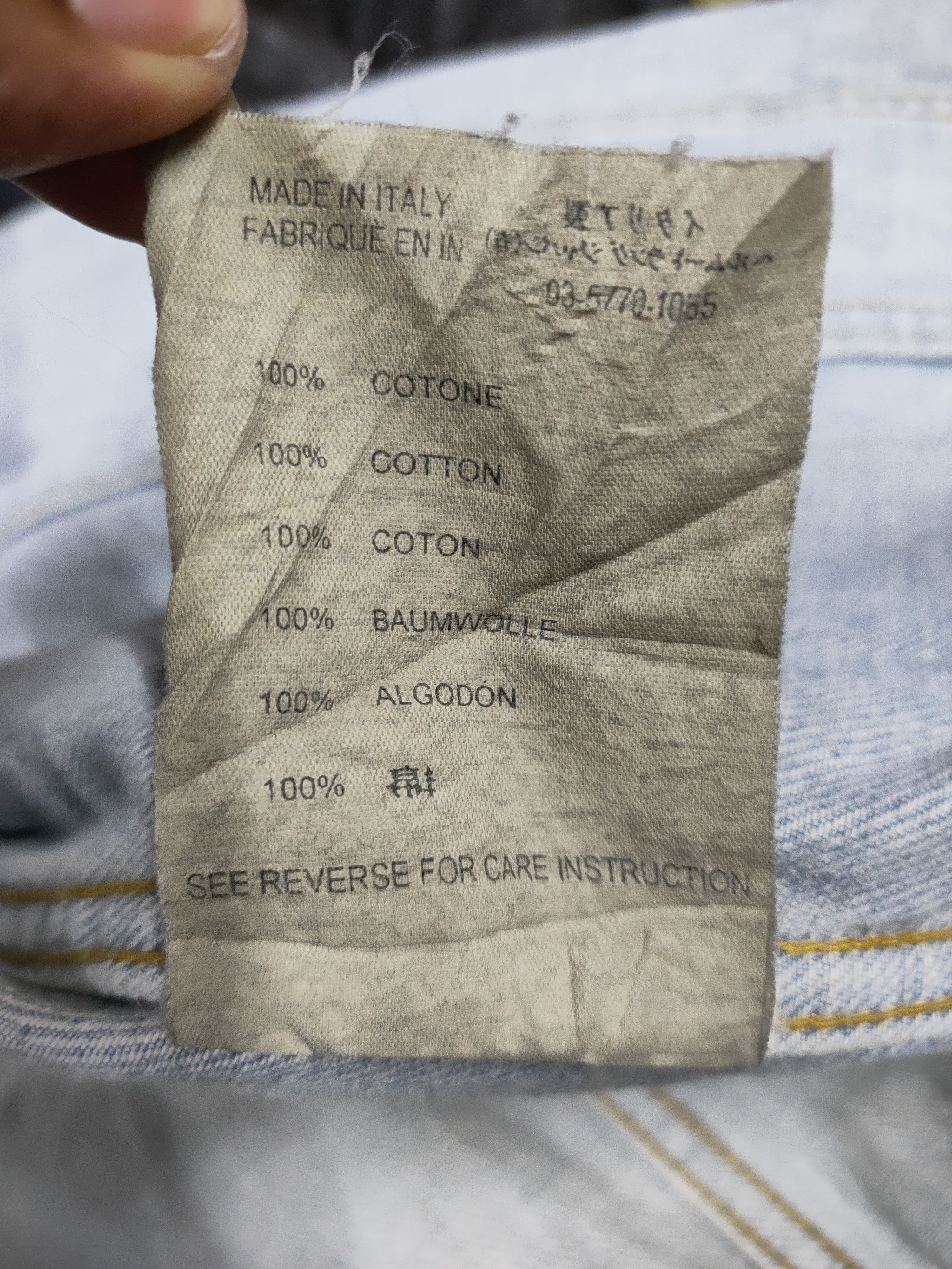 Helmut Lang Helmut Lang Vintage Clean Broken Denim Slim 2 Pocket Jacket Size US M / EU 48-50 / 2 - 9 Thumbnail
