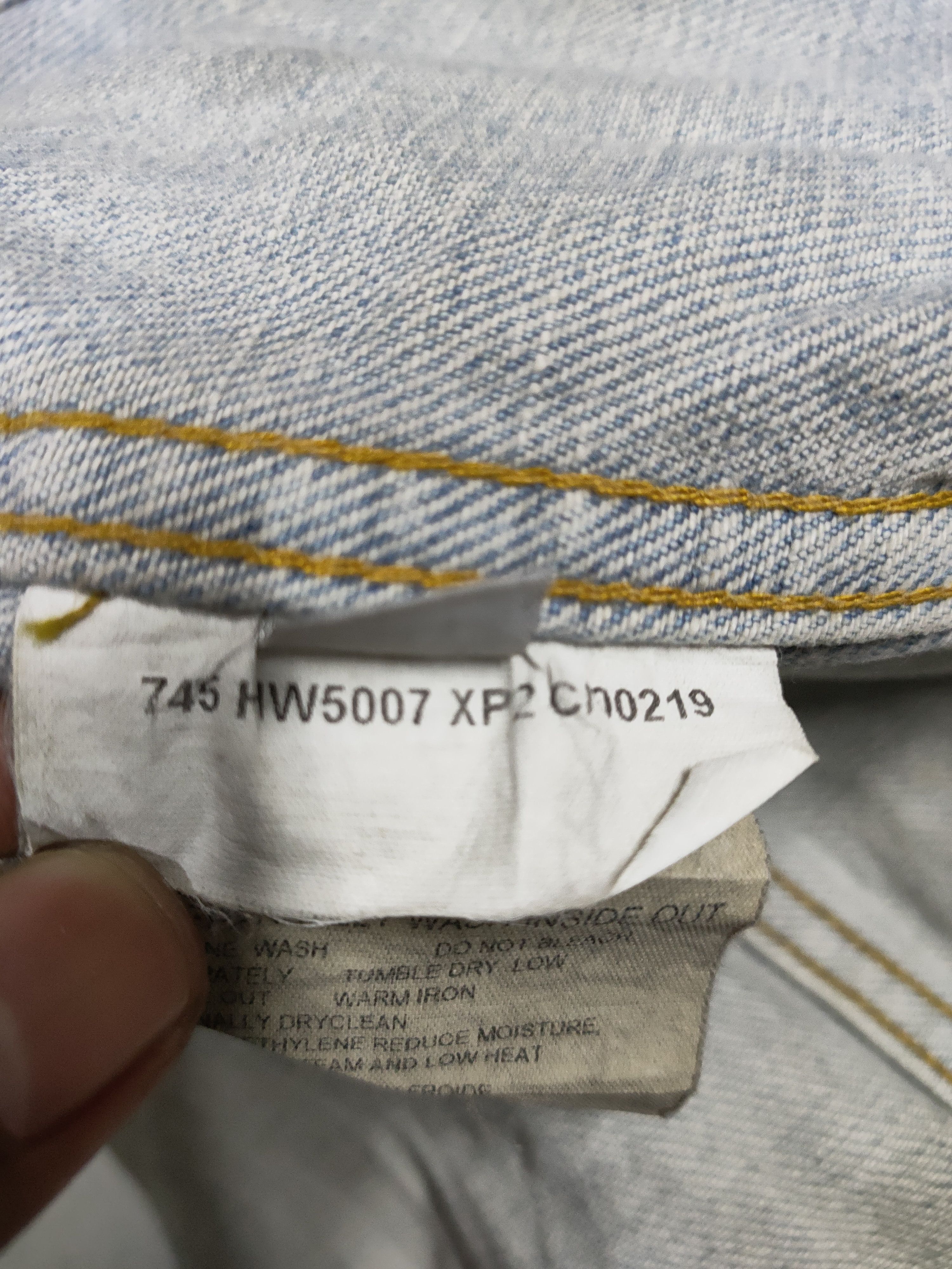 Helmut Lang Helmut Lang Vintage Clean Broken Denim Slim 2 Pocket Jacket Size US M / EU 48-50 / 2 - 10 Thumbnail
