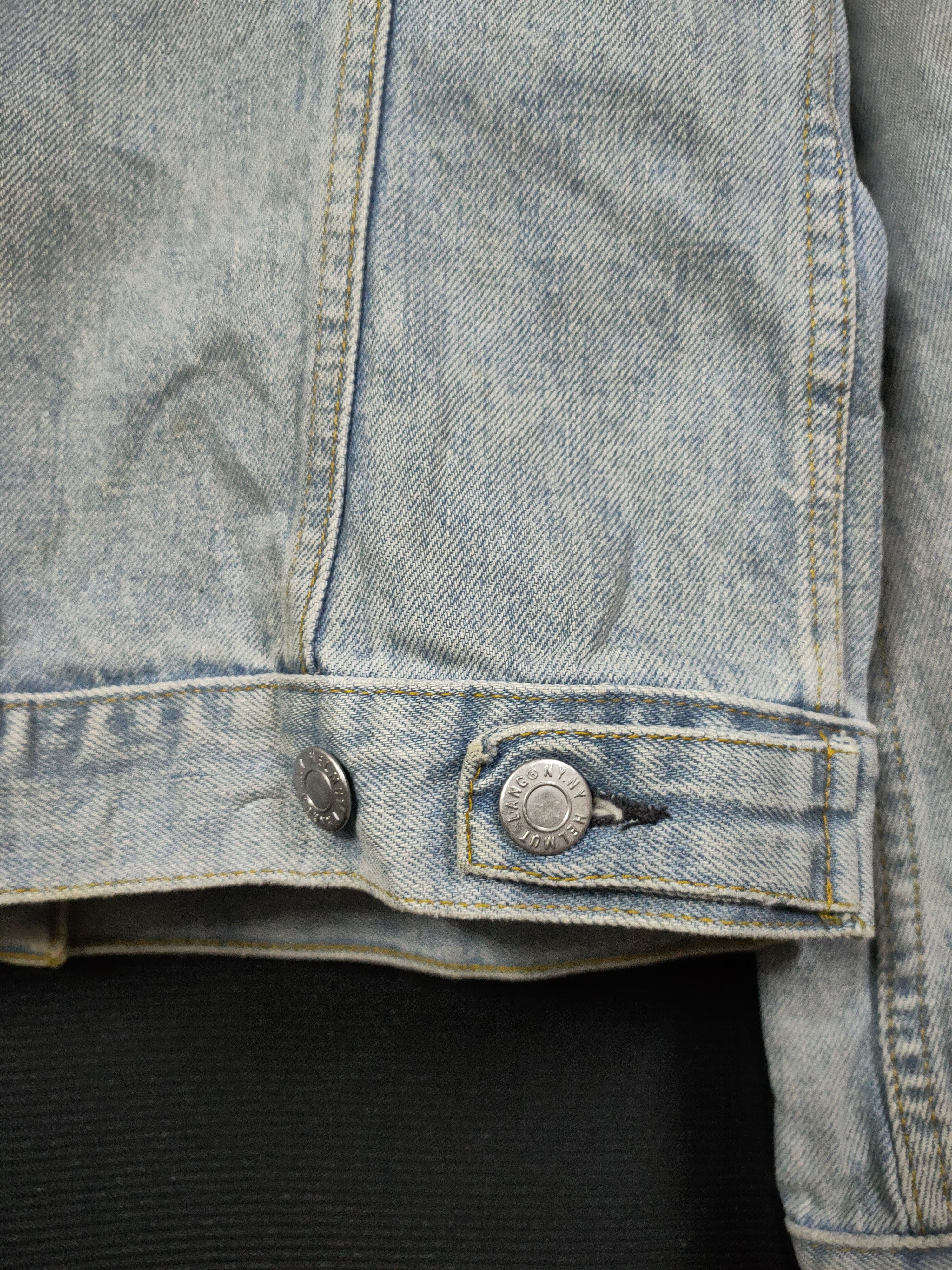 Helmut Lang Helmut Lang Vintage Clean Broken Denim Slim 2 Pocket Jacket Size US M / EU 48-50 / 2 - 5 Thumbnail