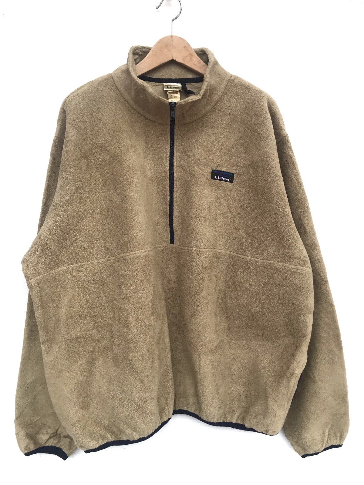 Designer × L.L. Bean Vintage L.L Bean Fleece Sweater Made in USA Size US XL / EU 56 / 4 - 1 Thumbnail