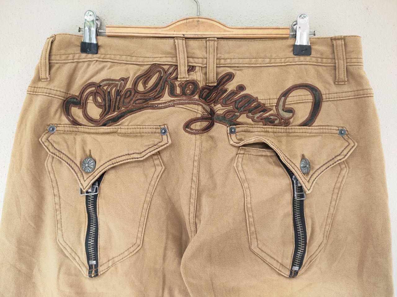 In The Attic In the Attic Embroidered Pant Size US 32 / EU 48 - 3 Thumbnail