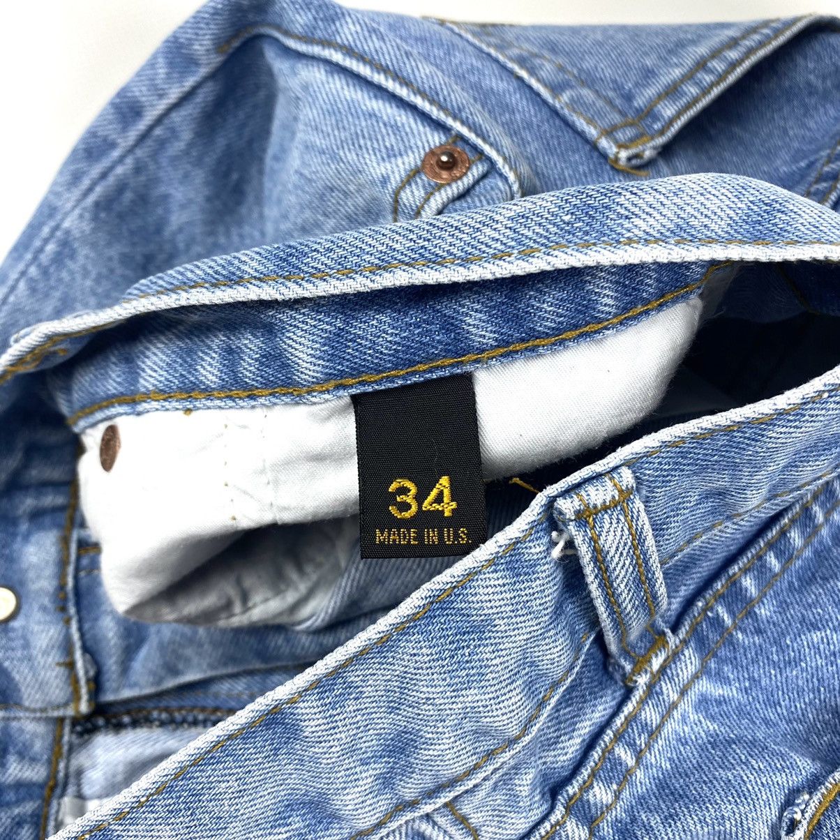 Levi's Vintage Levi’s 501 Light Wash Denim Pants 34x34 Hype USA Size US 34 / EU 50 - 12 Thumbnail