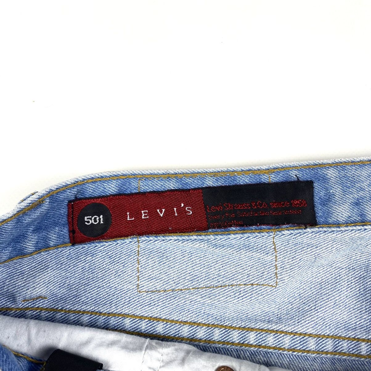 Levi's Vintage Levi’s 501 Light Wash Denim Pants 34x34 Hype USA Size US 34 / EU 50 - 9 Thumbnail