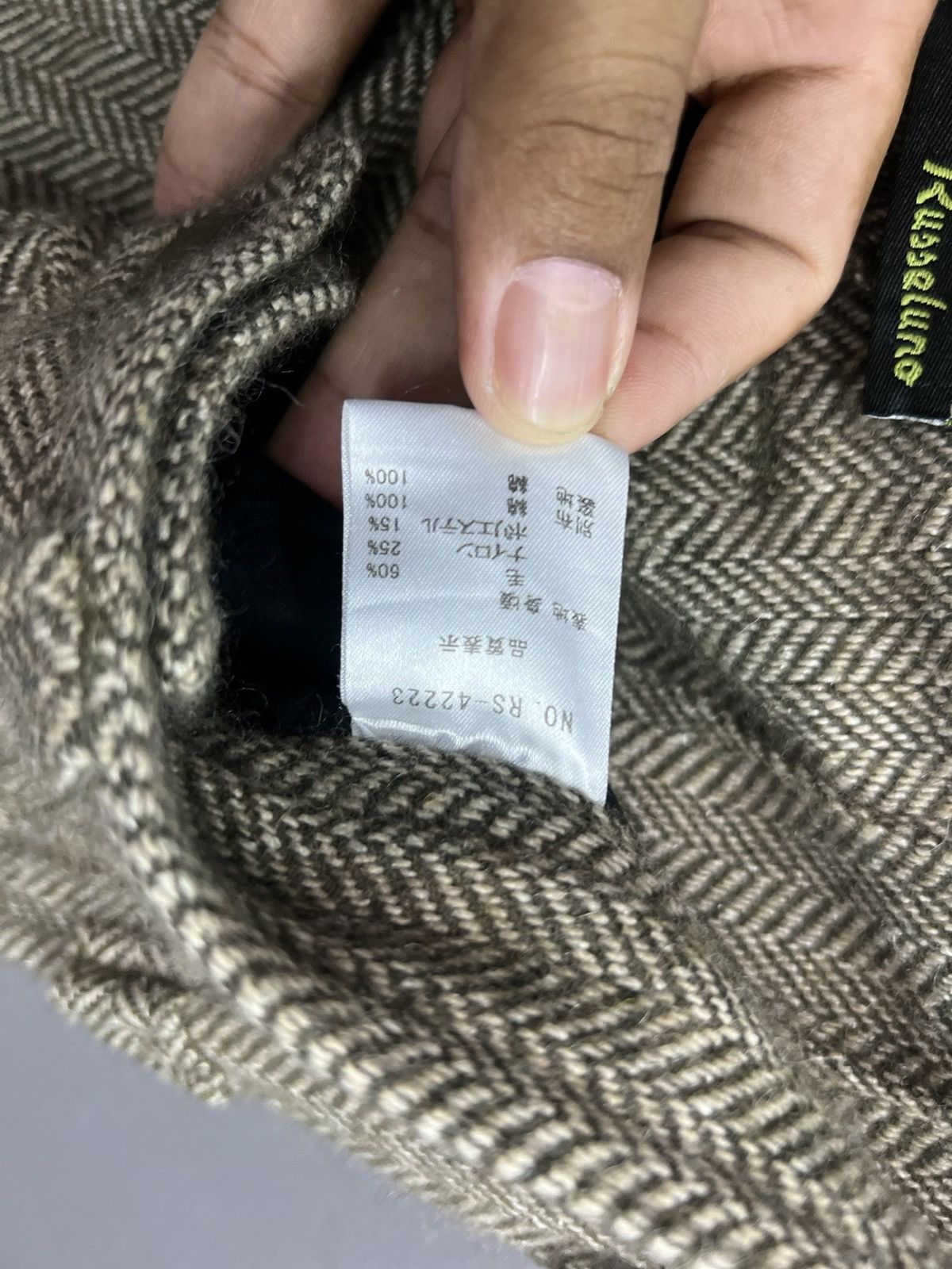 Japanese Brand STEALS🔥RUSSELUNO WOOL ZIPPER PUNK STYLE PANTS Size US 31 - 15 Thumbnail