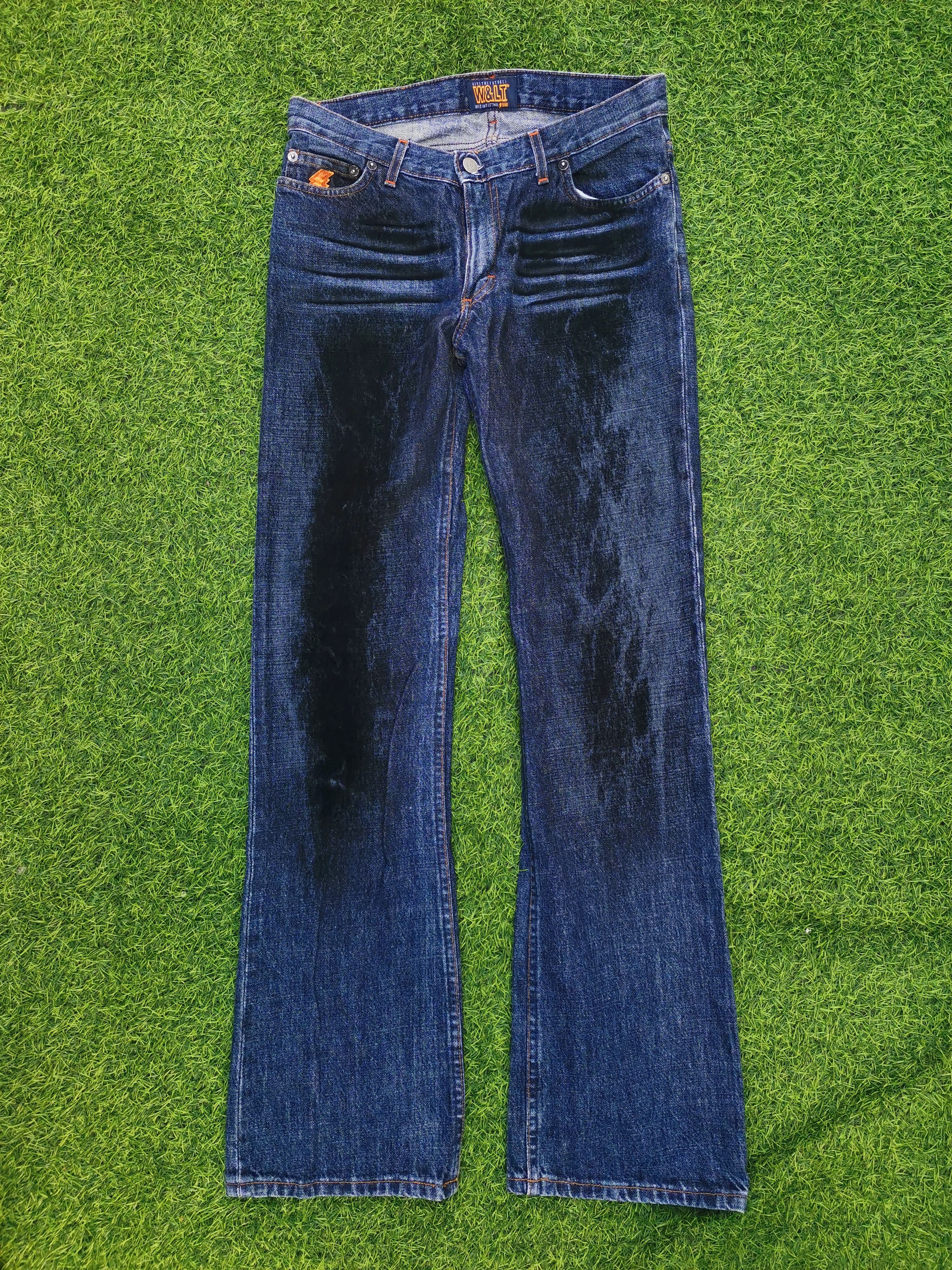 Velour Blend Flared Jeans