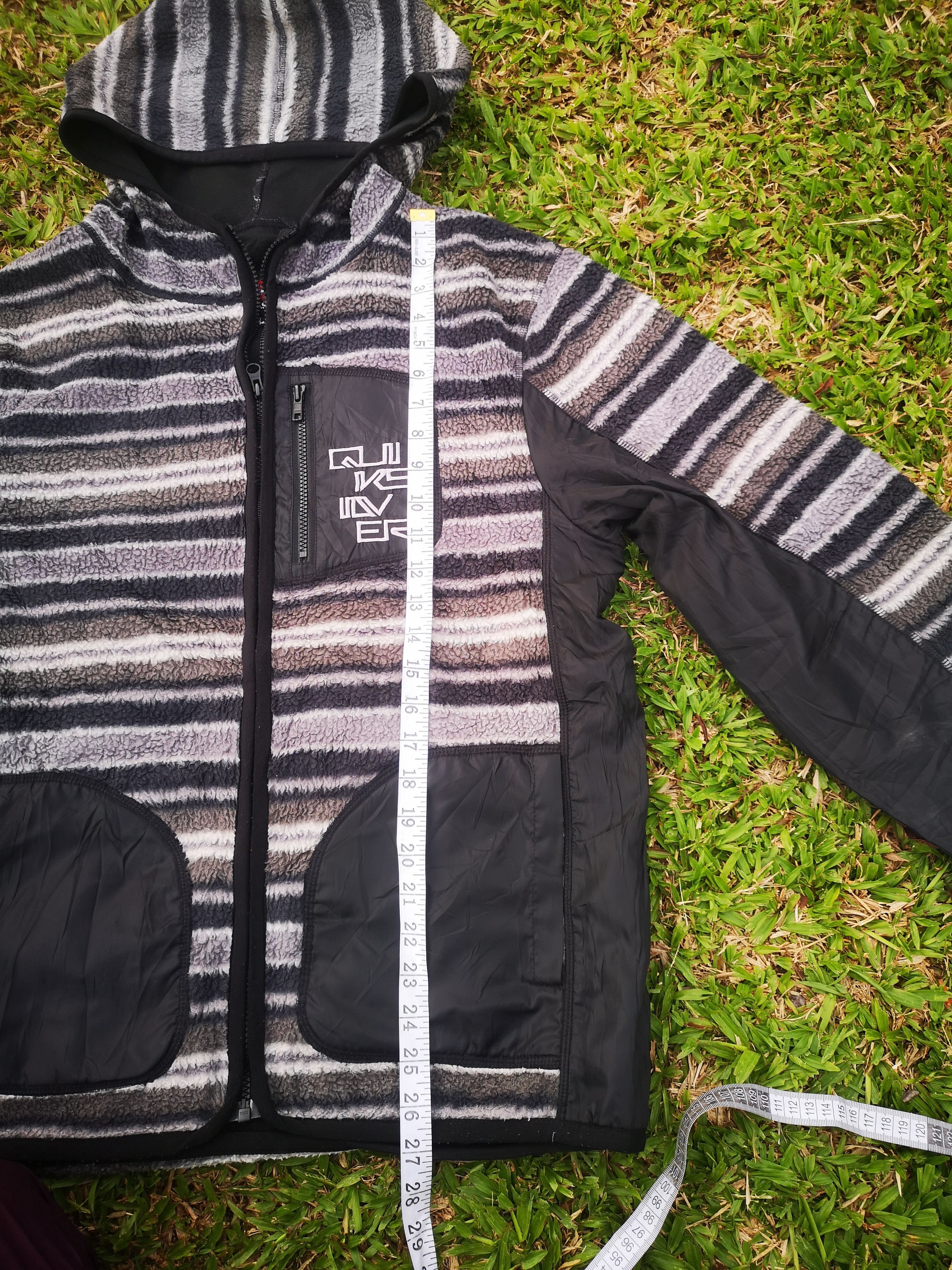 Quiksilver Vintage Quiksilver sherpa Jacket(hoodie) Size US L / EU 52-54 / 3 - 15 Thumbnail