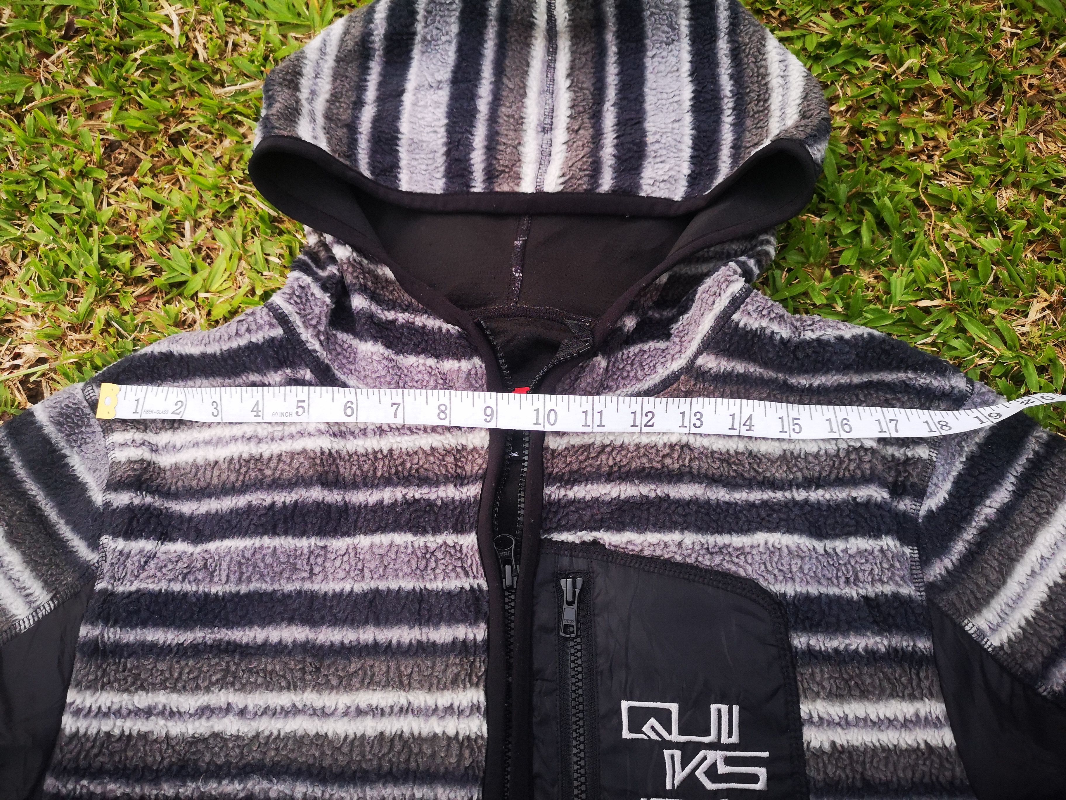 Quiksilver Vintage Quiksilver sherpa Jacket(hoodie) Size US L / EU 52-54 / 3 - 16 Thumbnail