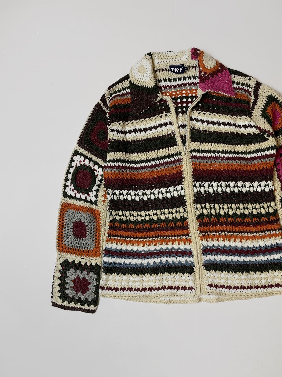 Japanese Brand × Vintage Vintage zip sweater 2tk Japanese style Size US S / EU 44-46 / 1 - 5 Thumbnail