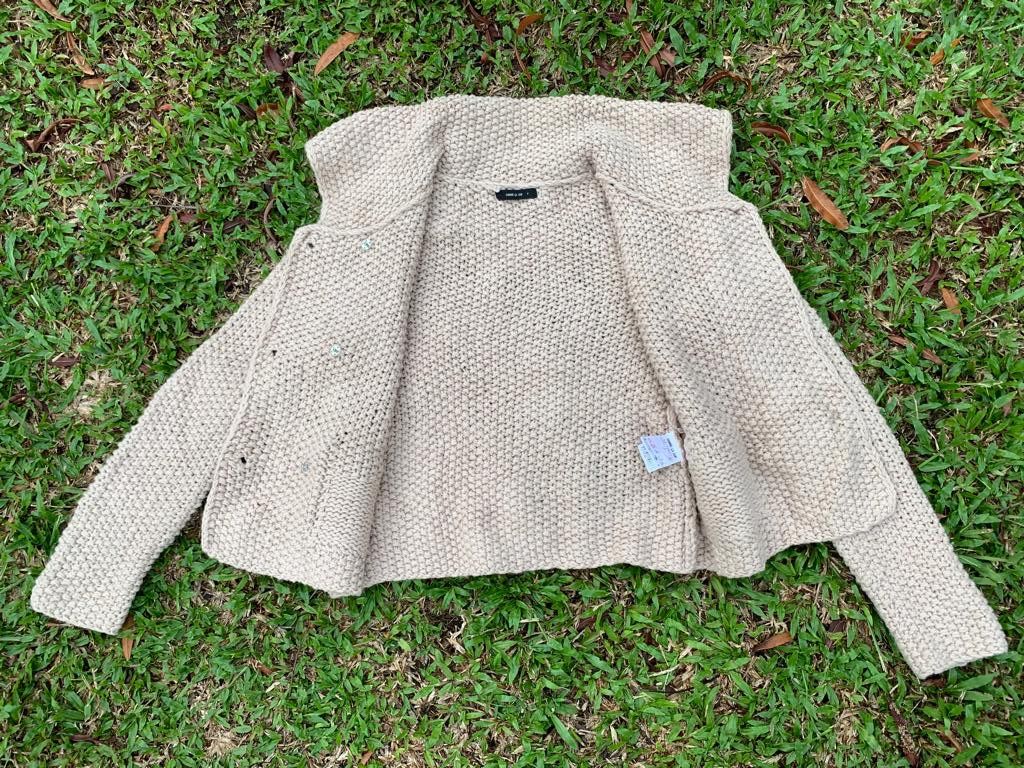 Comme Ca Ism × Japanese Brand × Vintage Comme Ca Ism Knitting Jacket Button Size XS / US 0-2 / IT 36-38 - 7 Thumbnail