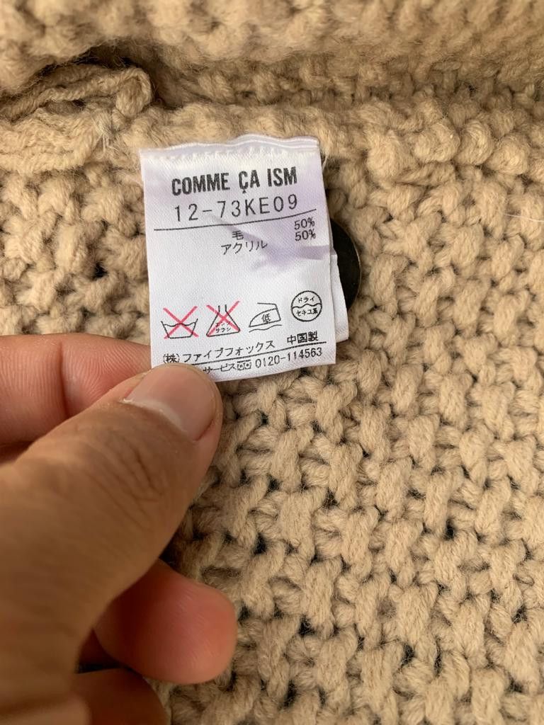Comme Ca Ism × Japanese Brand × Vintage Comme Ca Ism Knitting Jacket Button Size XS / US 0-2 / IT 36-38 - 9 Thumbnail