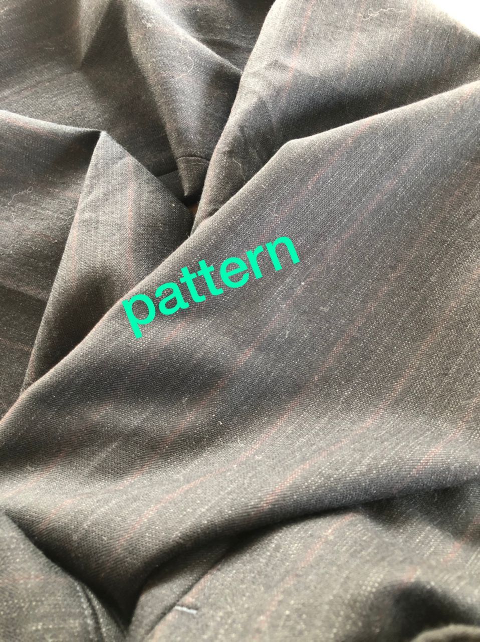 Comme des Garcons RARE🔥VINTAGE 1990 CDG HOME DEUX STRIPE WOOL LAINE PANTS Size US 31 - 13 Thumbnail