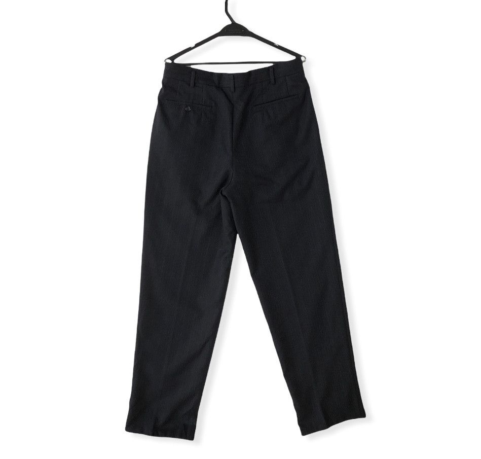 Comme des Garcons RARE🔥VINTAGE 1990 CDG HOME DEUX STRIPE WOOL LAINE PANTS Size US 31 - 2 Thumbnail