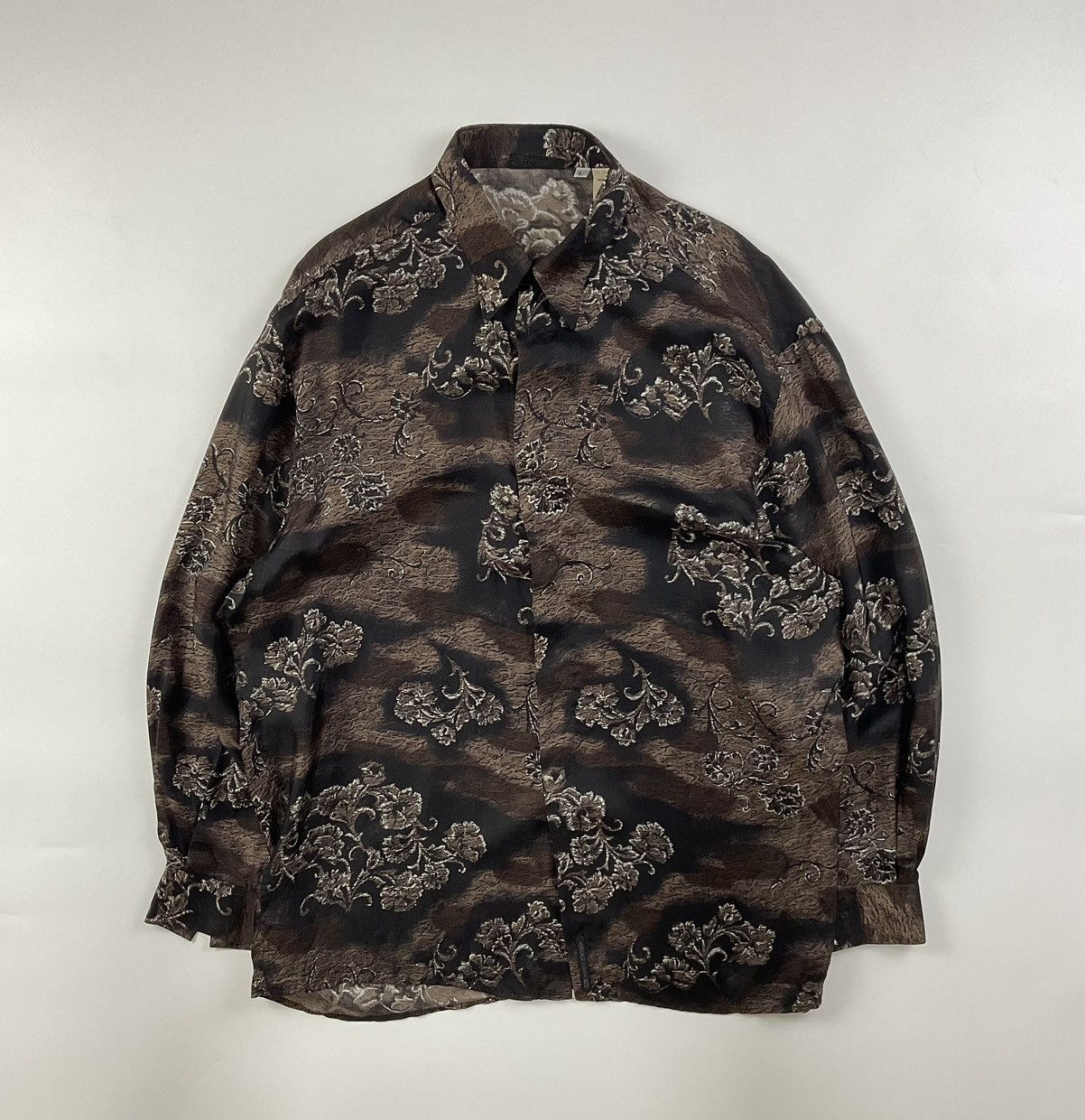 Versace Versace Classic V2 Silk Shirt Size US L / EU 52-54 / 3 - 1 Thumbnail