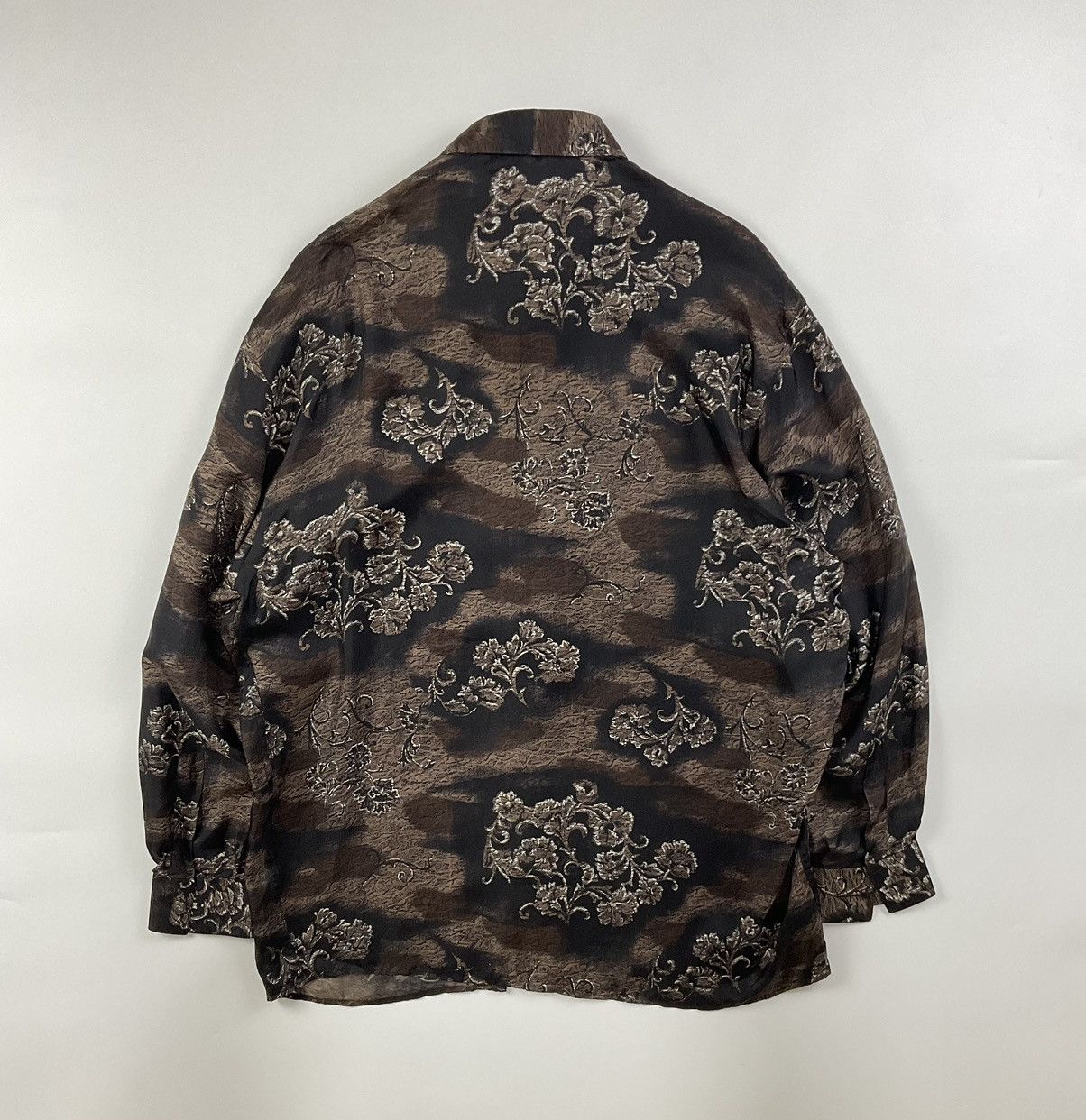 Versace Versace Classic V2 Silk Shirt Size US L / EU 52-54 / 3 - 8 Thumbnail