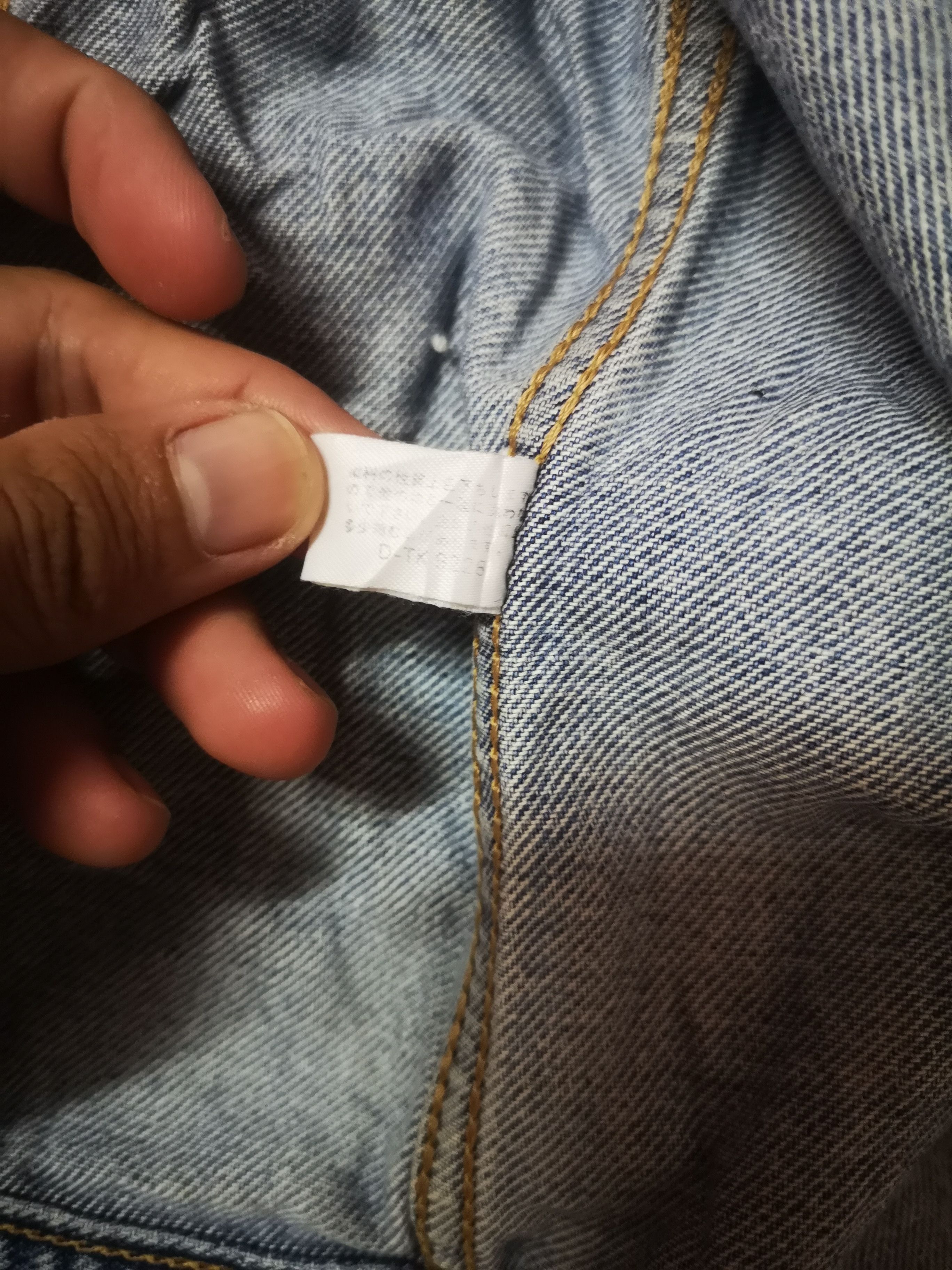 Lee × Vintage Vintage LEE Jacket Left Hand Denim(Distressed) Size US M / EU 48-50 / 2 - 20 Thumbnail