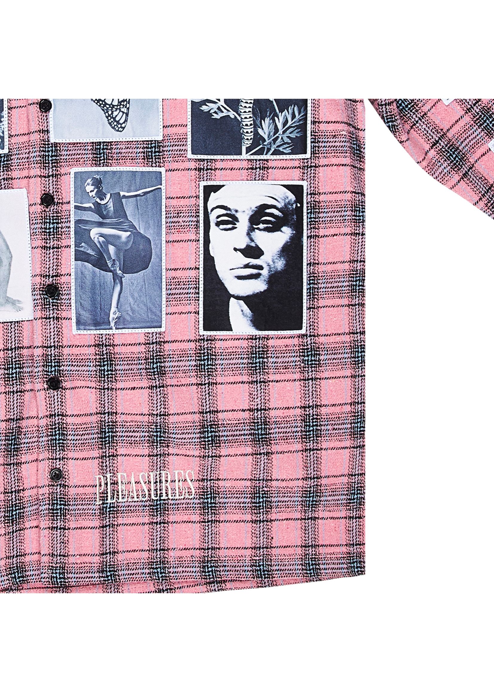 Pleasures Vodka Flannel Shirt Button Up Size US L / EU 52-54 / 3 - 3 Thumbnail