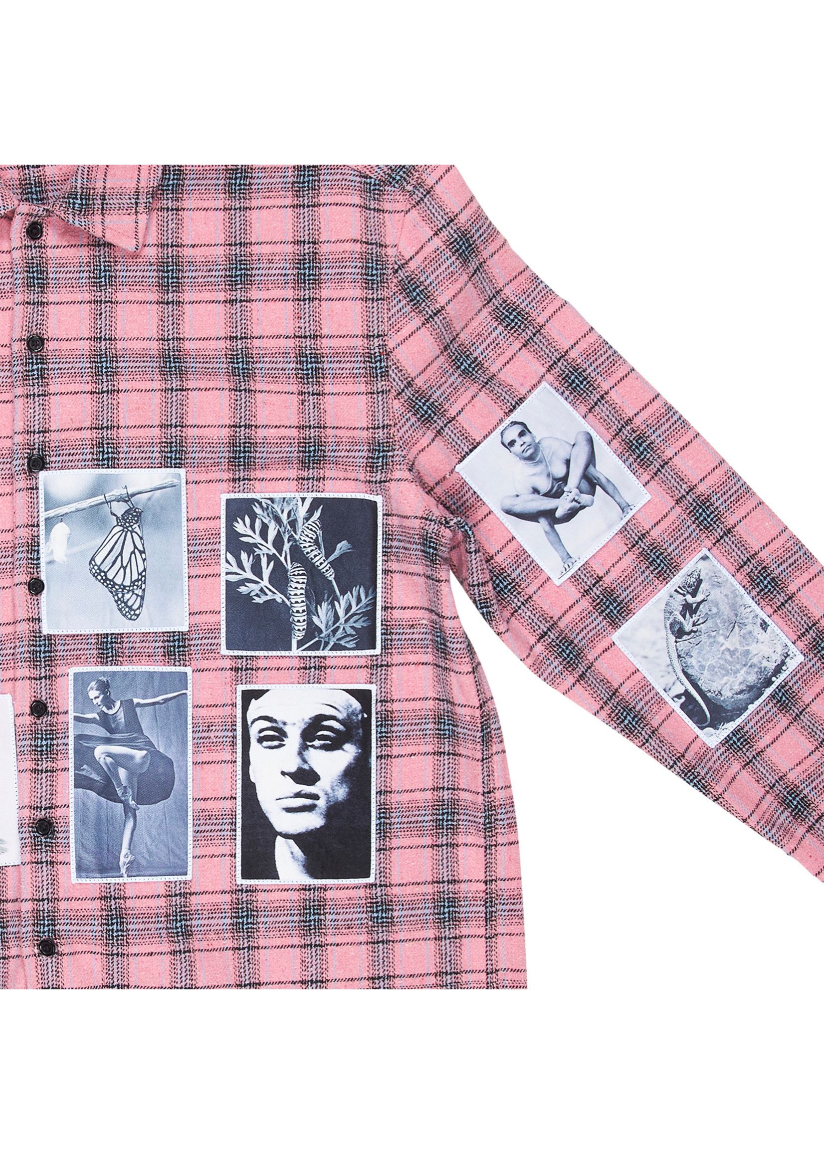 Pleasures Vodka Flannel Shirt Button Up Size US L / EU 52-54 / 3 - 2 Thumbnail