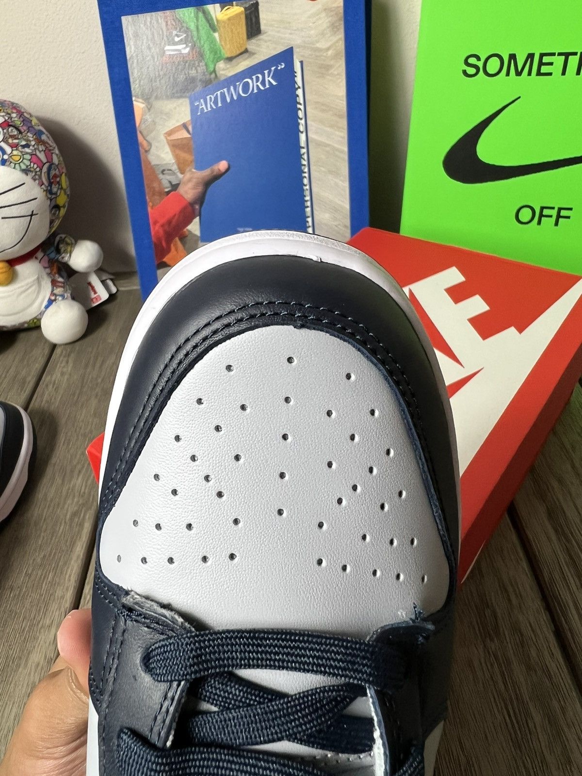Nike Nike Dunk Low Retro “Georgetown” Size US 9 / EU 42 - 9 Thumbnail