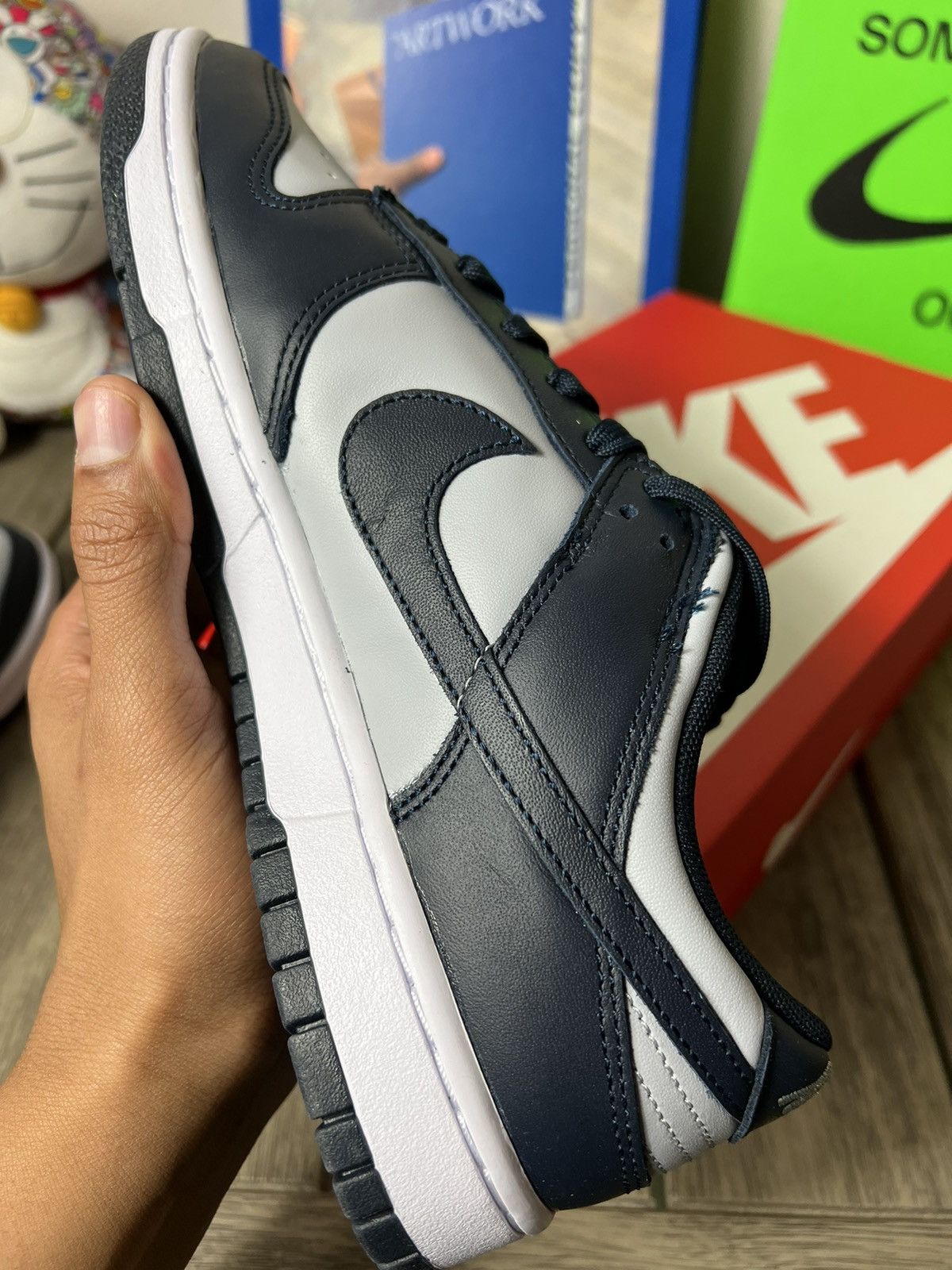 Nike Nike Dunk Low Retro “Georgetown” Size US 9 / EU 42 - 6 Thumbnail
