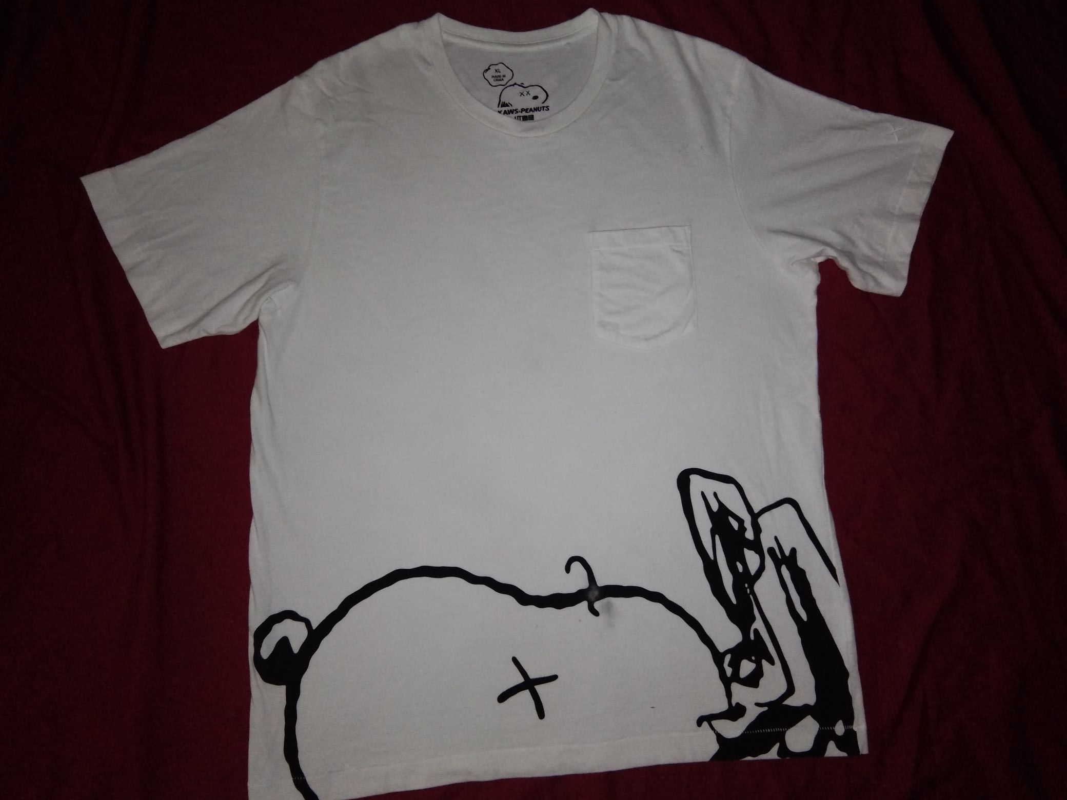 Kaws × Peanuts × Uniqlo Uniqlo x Peanuts x Kaws pocket tshirt Size US L / EU 52-54 / 3 - 1 Thumbnail