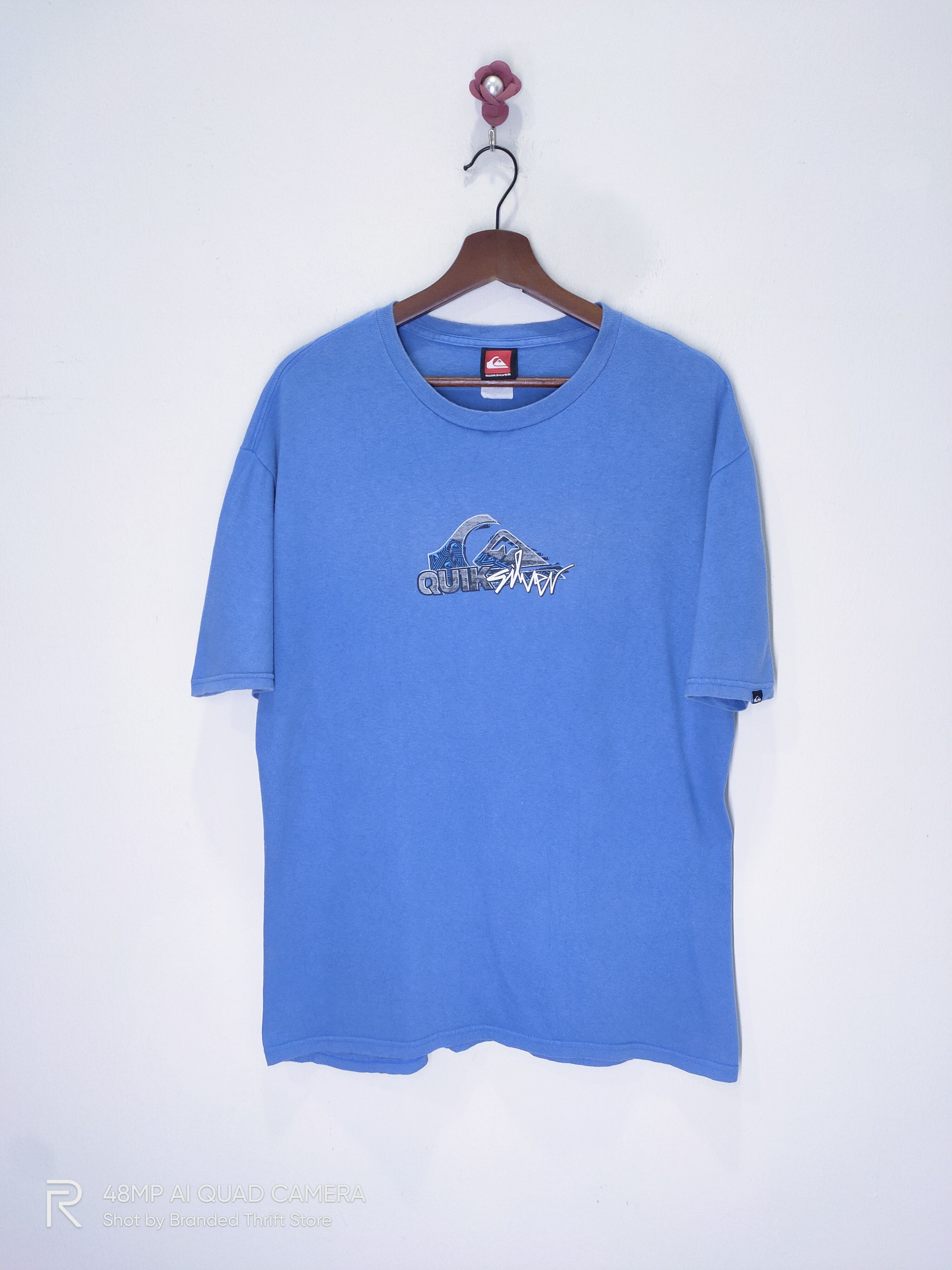 Quicksilver × Vintage Vintage QUIKSILVER Grafitti Streetwear Ski Snowboard Shirt Size US L / EU 52-54 / 3 - 2 Thumbnail