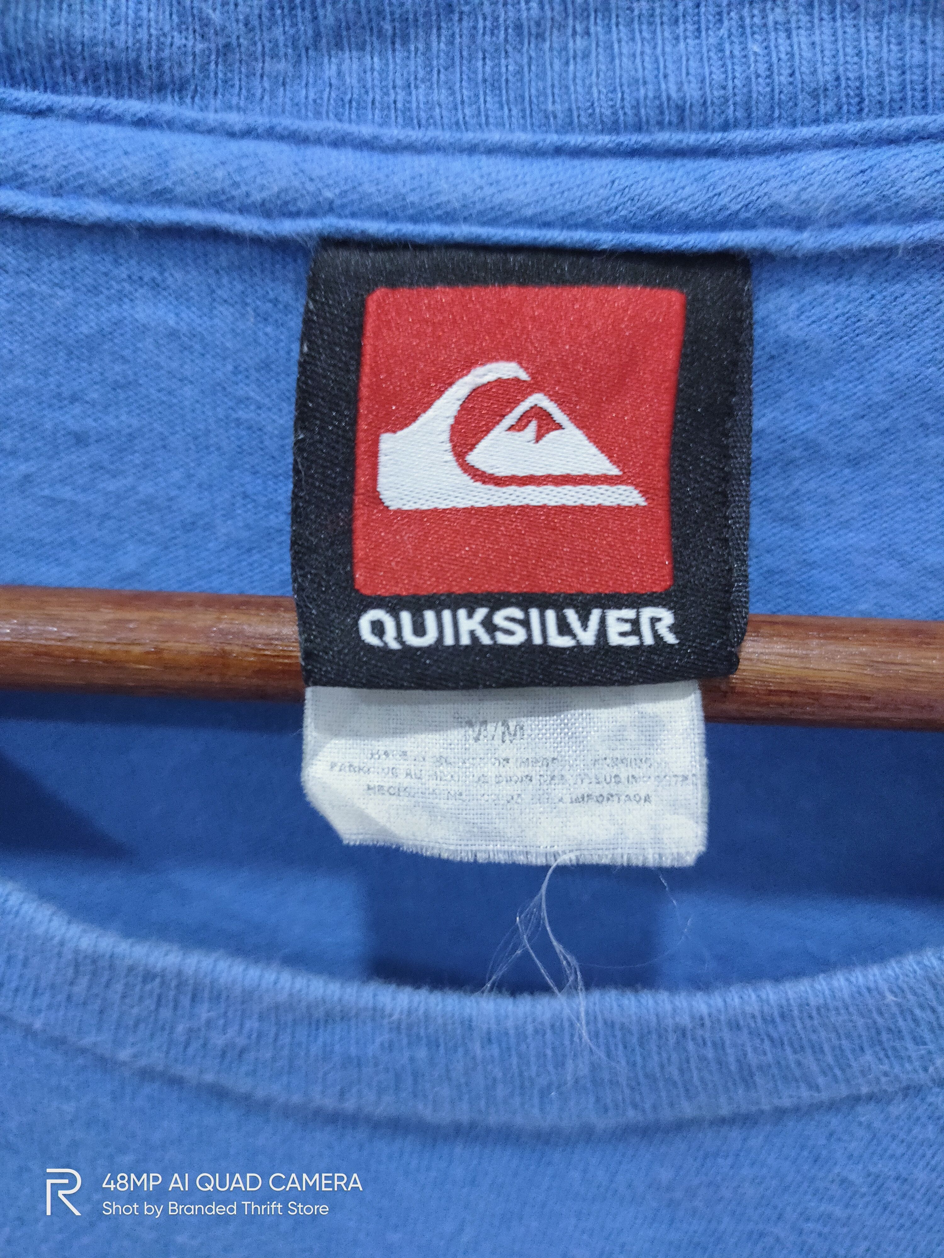 Quicksilver × Vintage Vintage QUIKSILVER Grafitti Streetwear Ski Snowboard Shirt Size US L / EU 52-54 / 3 - 7 Thumbnail
