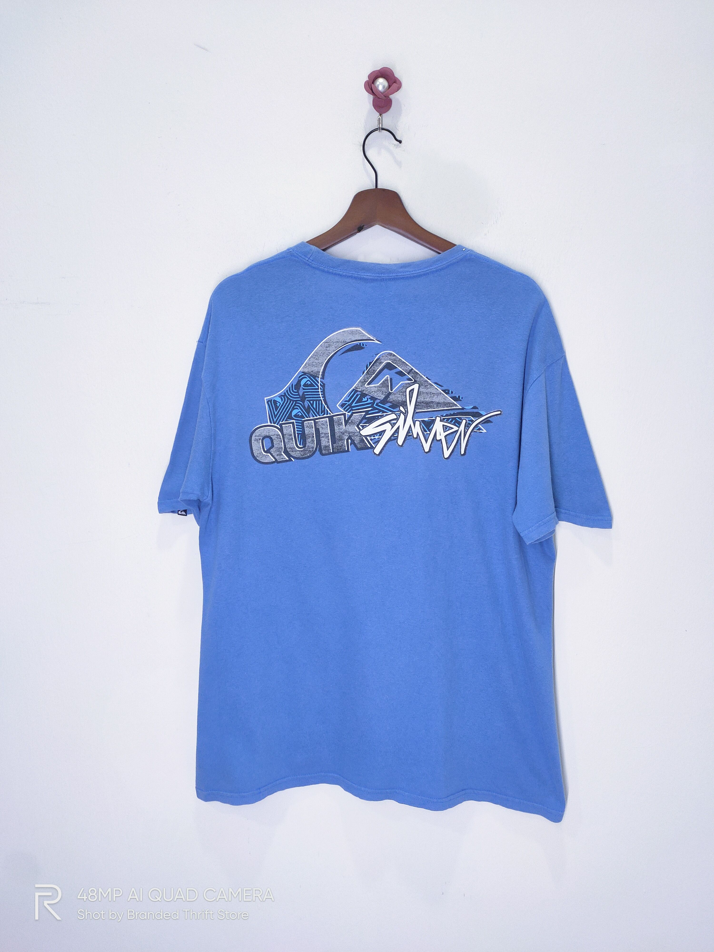 Quicksilver × Vintage Vintage QUIKSILVER Grafitti Streetwear Ski Snowboard Shirt Size US L / EU 52-54 / 3 - 1 Thumbnail