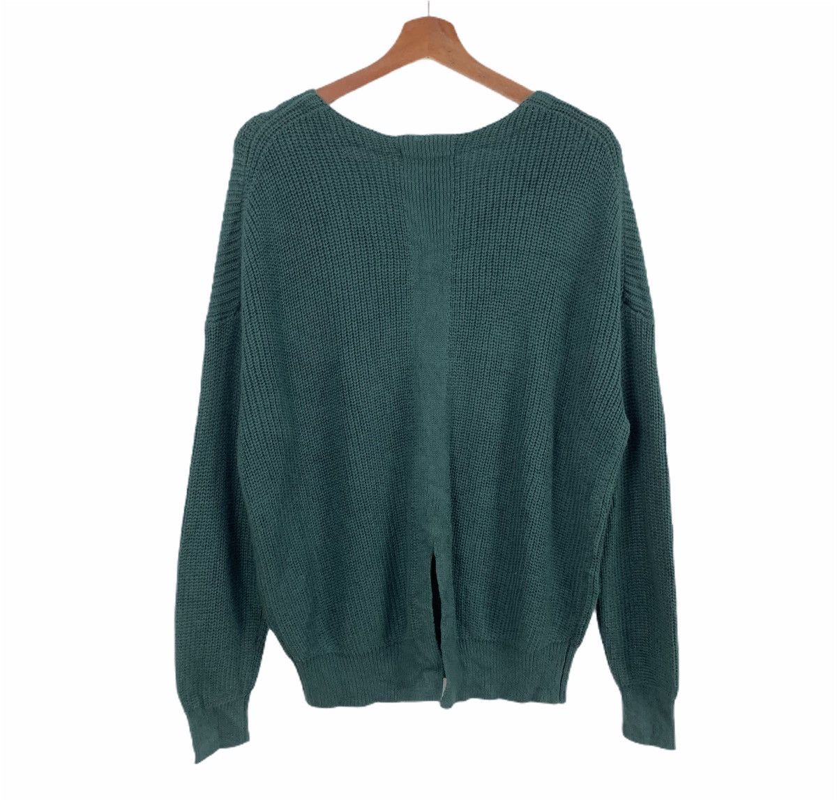Aran Isles Knitwear × Japanese Brand AMERICAN HOLIC Crochet Aran Cable Knitwear Pullover Sweater Size US M / EU 48-50 / 2 - 2 Thumbnail