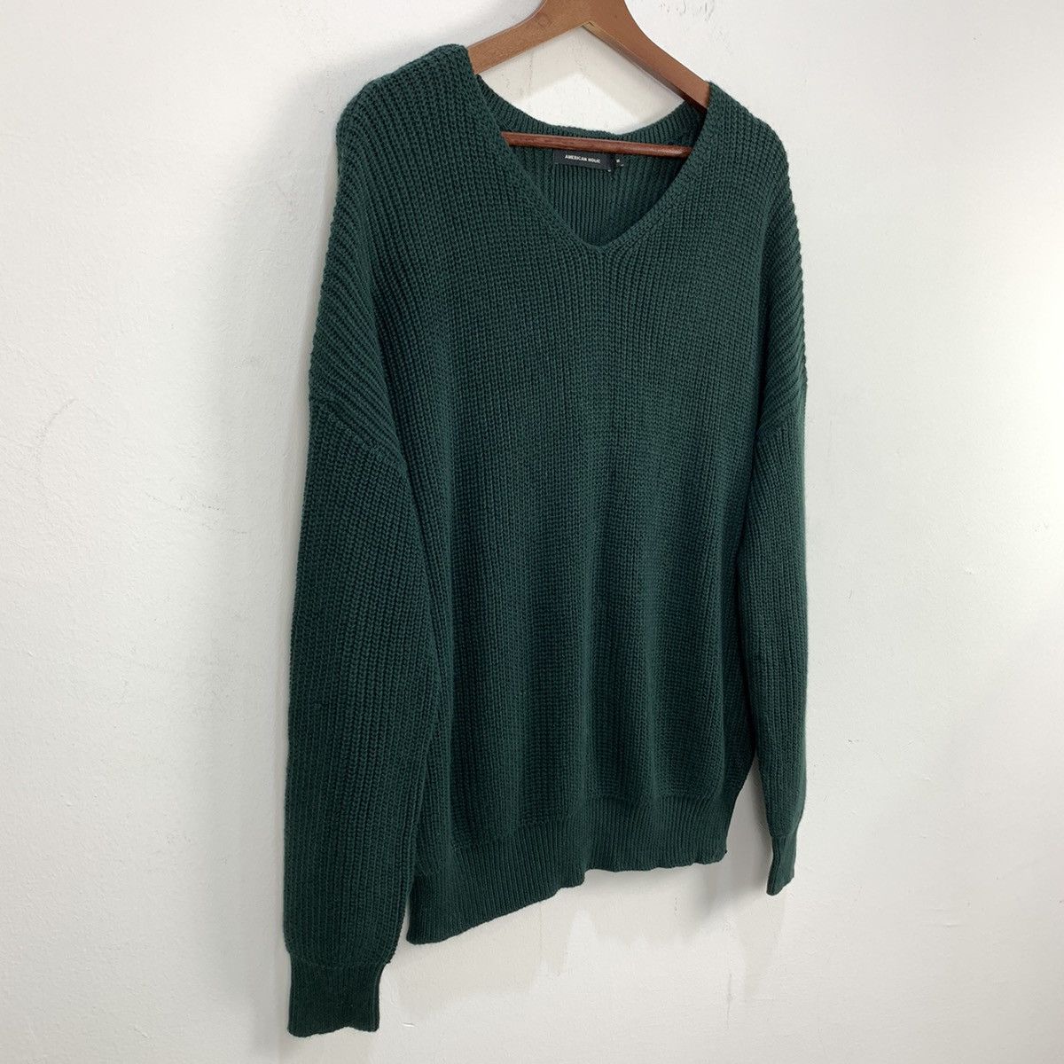 Aran Isles Knitwear × Japanese Brand AMERICAN HOLIC Crochet Aran Cable Knitwear Pullover Sweater Size US M / EU 48-50 / 2 - 5 Thumbnail