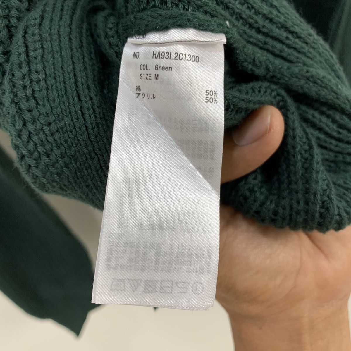 Aran Isles Knitwear × Japanese Brand AMERICAN HOLIC Crochet Aran Cable Knitwear Pullover Sweater Size US M / EU 48-50 / 2 - 19 Thumbnail