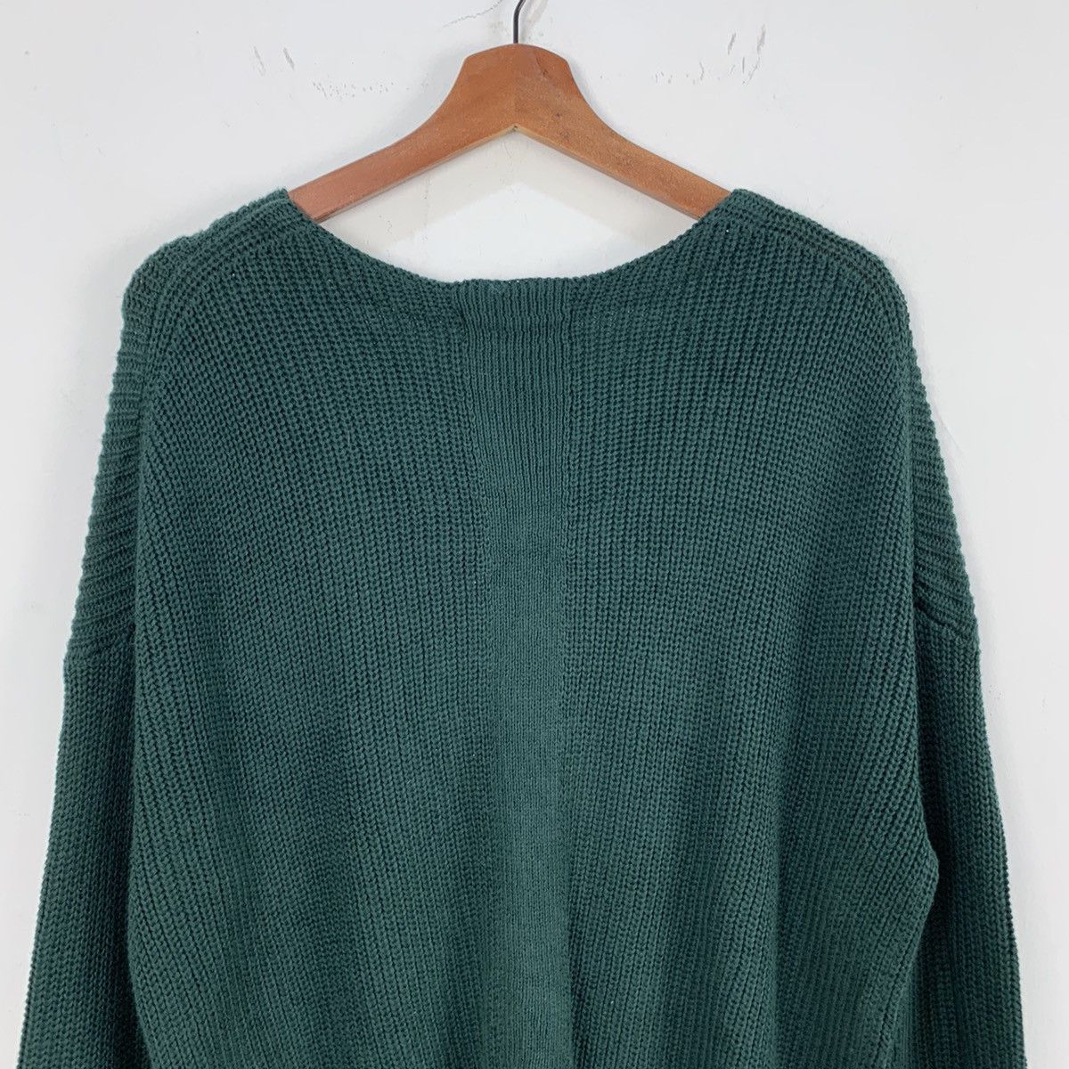 Aran Isles Knitwear × Japanese Brand AMERICAN HOLIC Crochet Aran Cable Knitwear Pullover Sweater Size US M / EU 48-50 / 2 - 12 Thumbnail