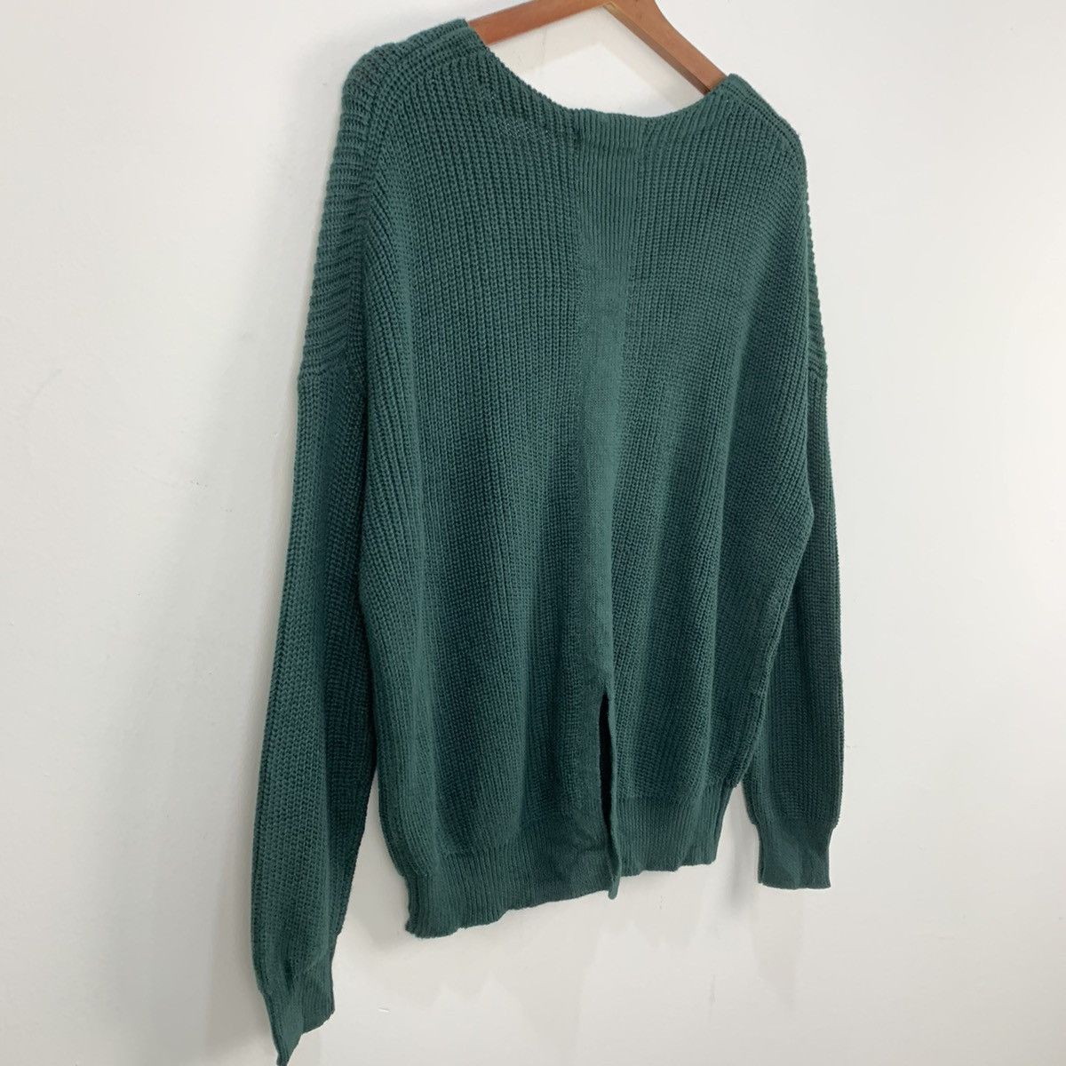 Aran Isles Knitwear × Japanese Brand AMERICAN HOLIC Crochet Aran Cable Knitwear Pullover Sweater Size US M / EU 48-50 / 2 - 14 Thumbnail